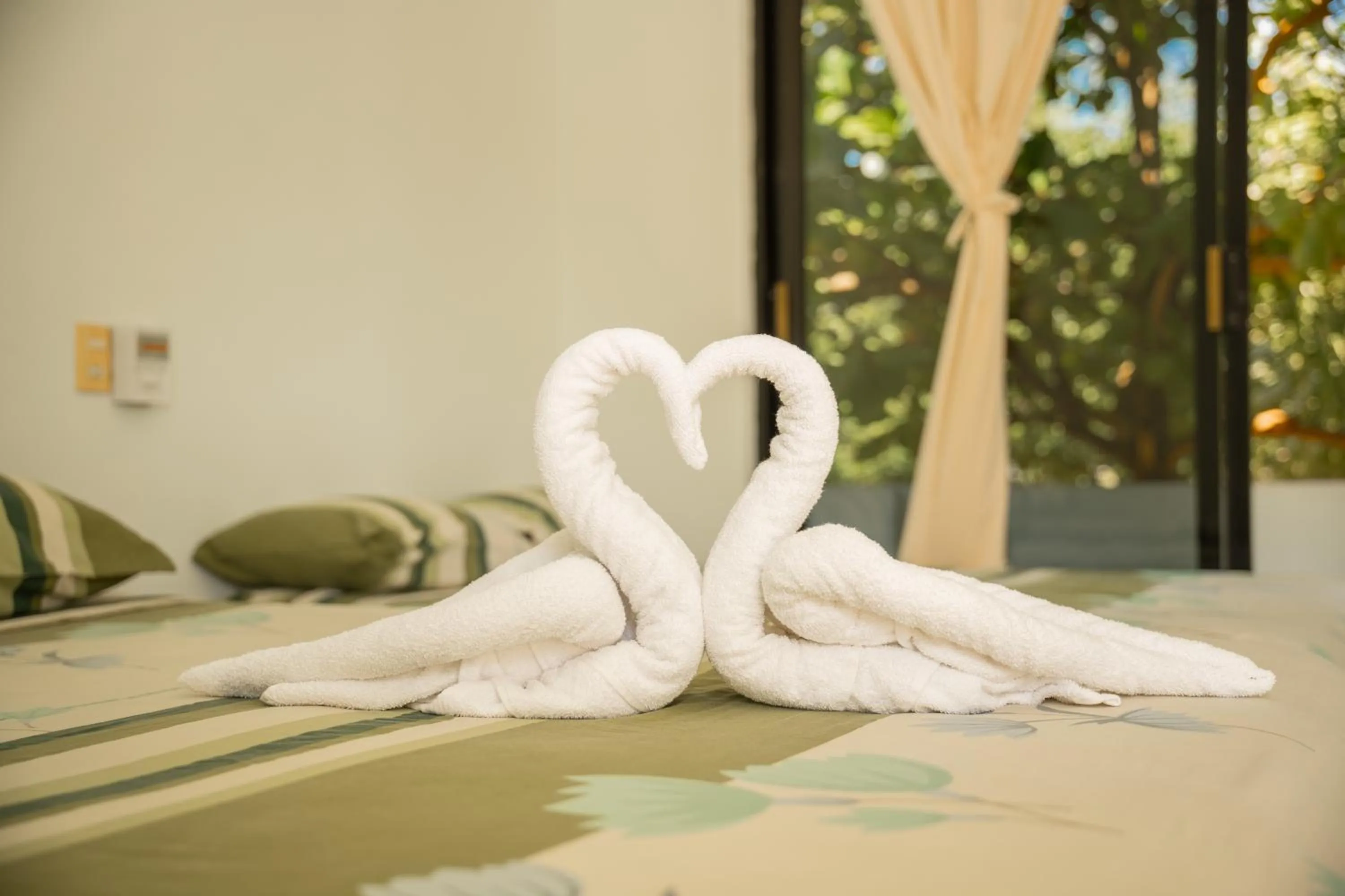 Bed in Hotel Palmarito