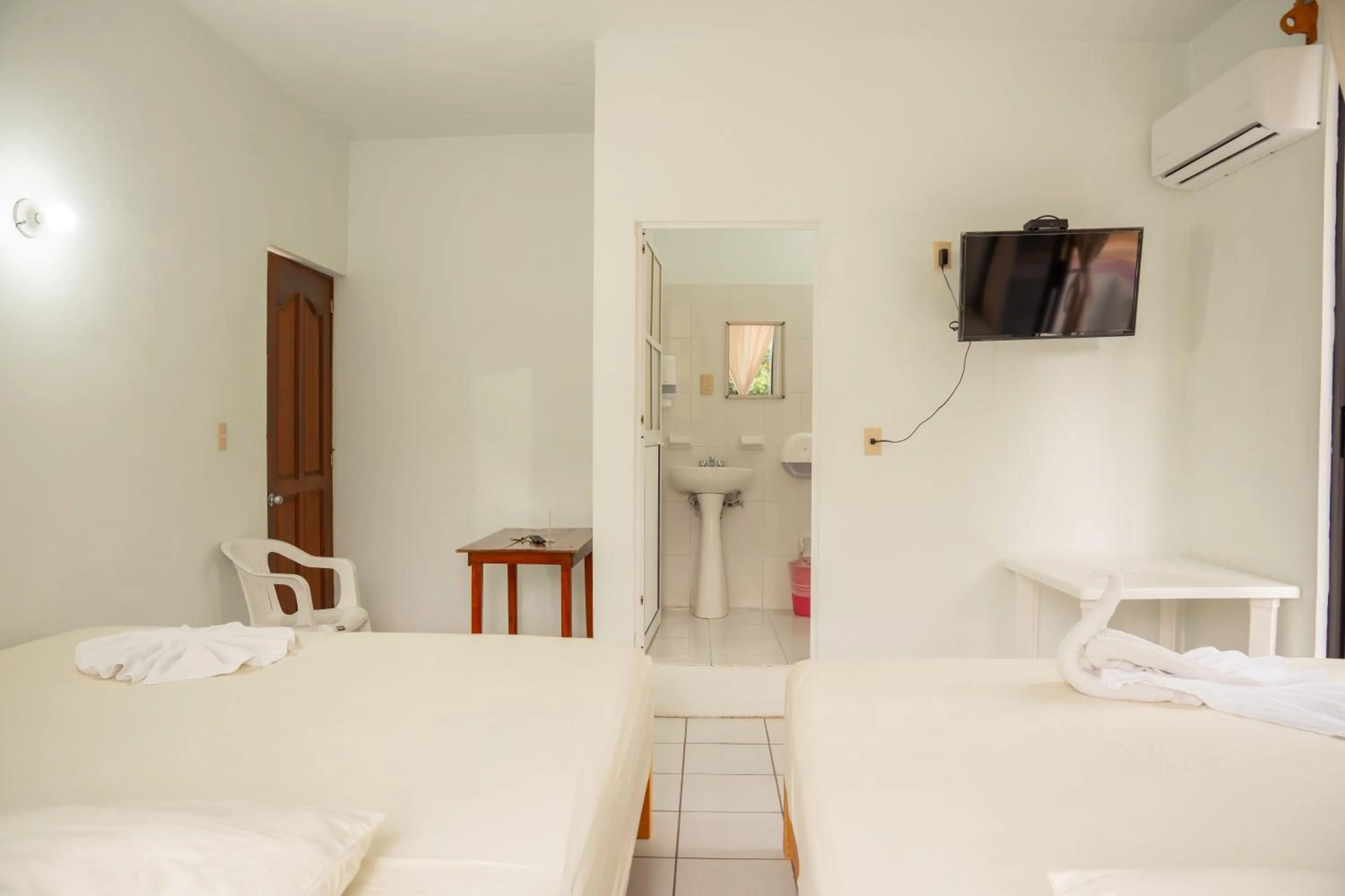 Bed in Hotel Palmarito