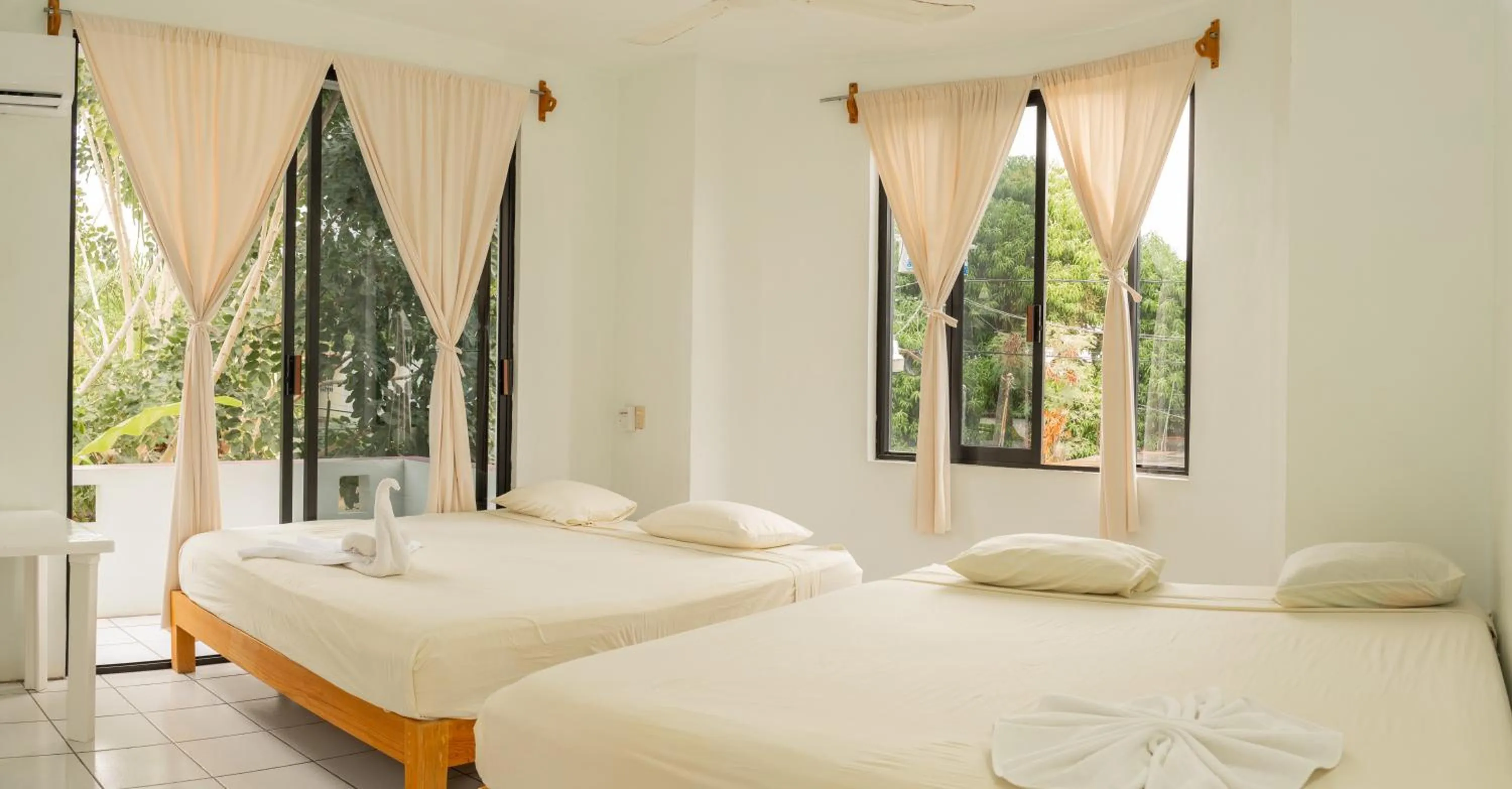 Bed in Hotel Palmarito