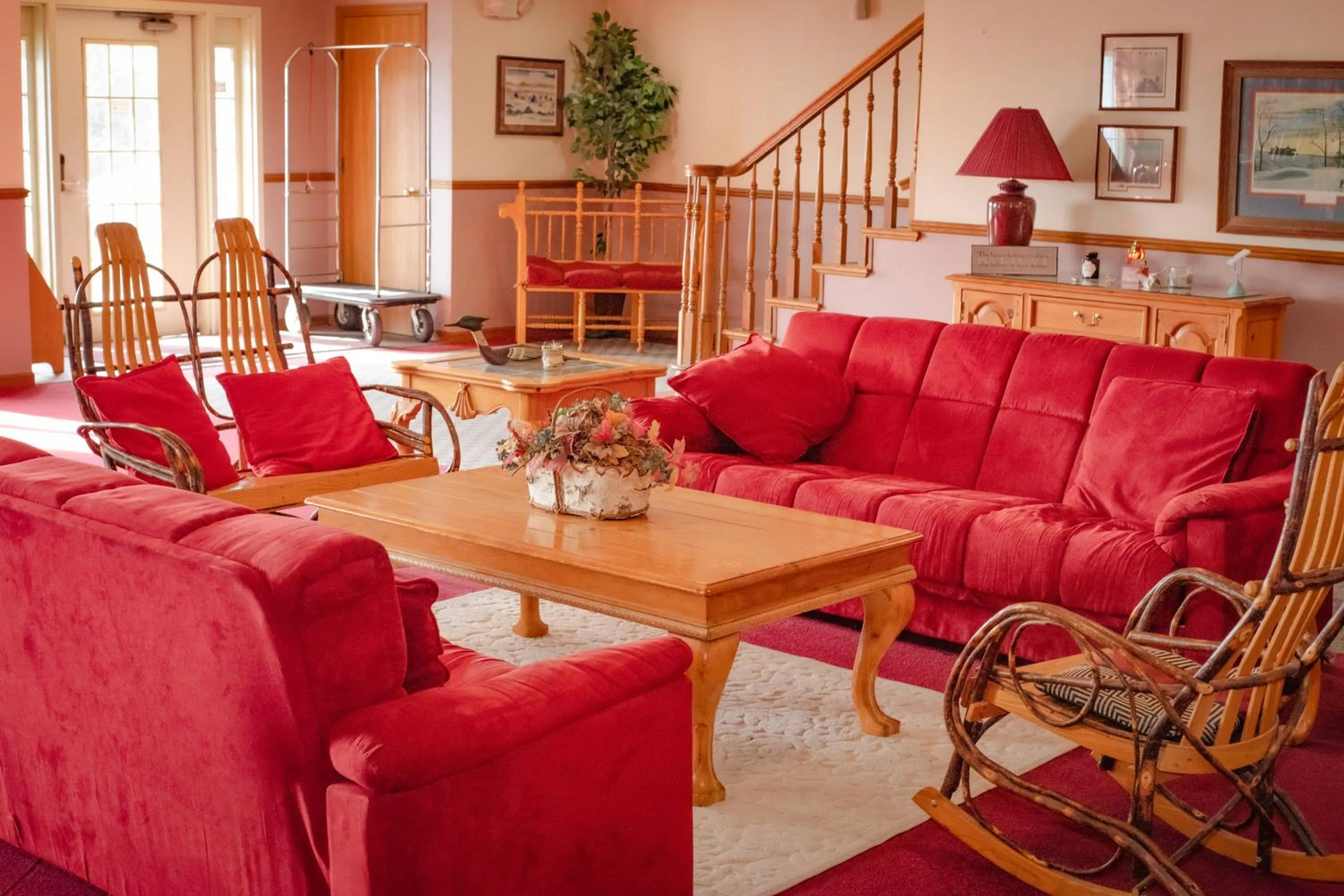 Seating Area in Cozy House Inn by Marifah