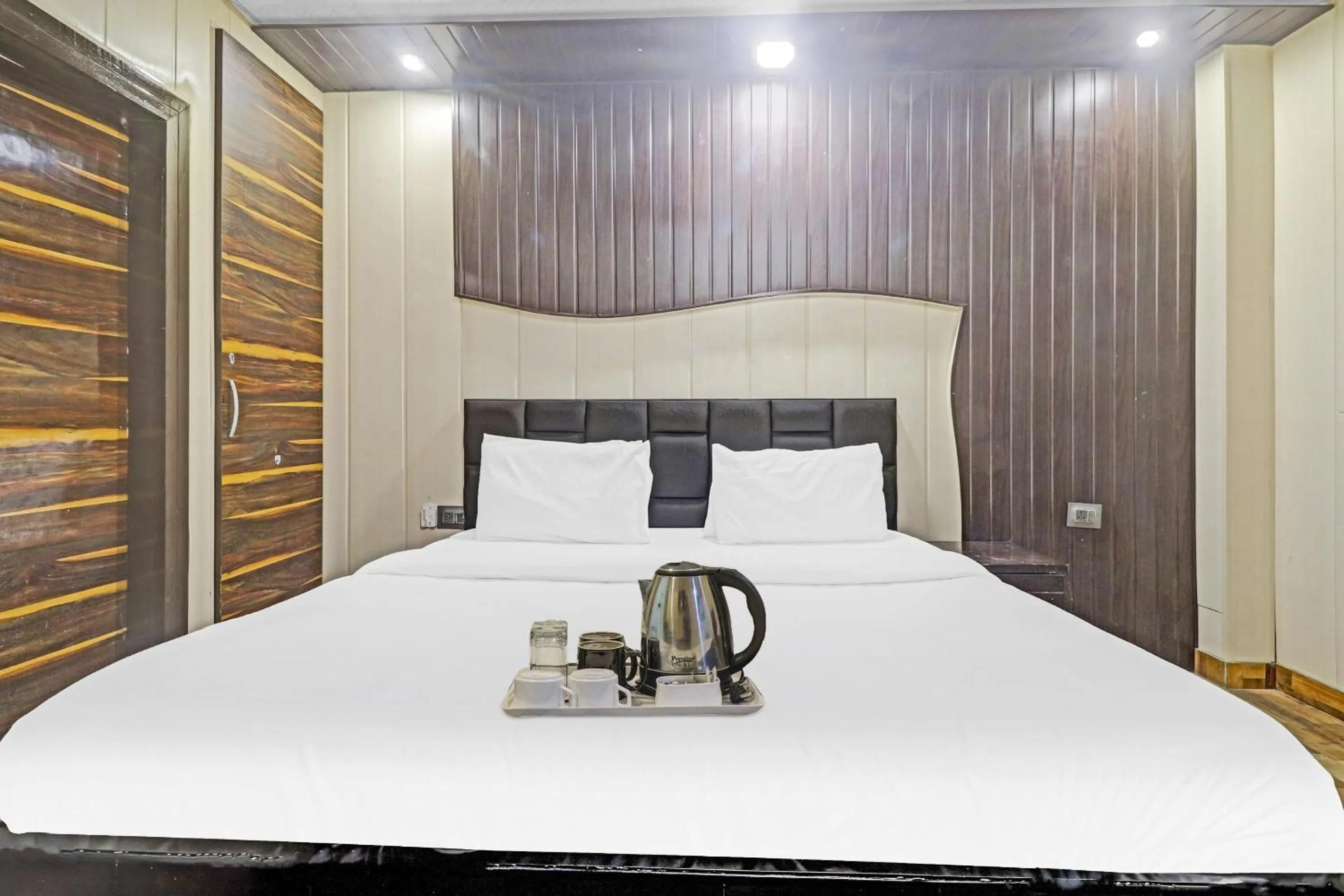 Bedroom, Bed in Townhouse Bhavya Residency