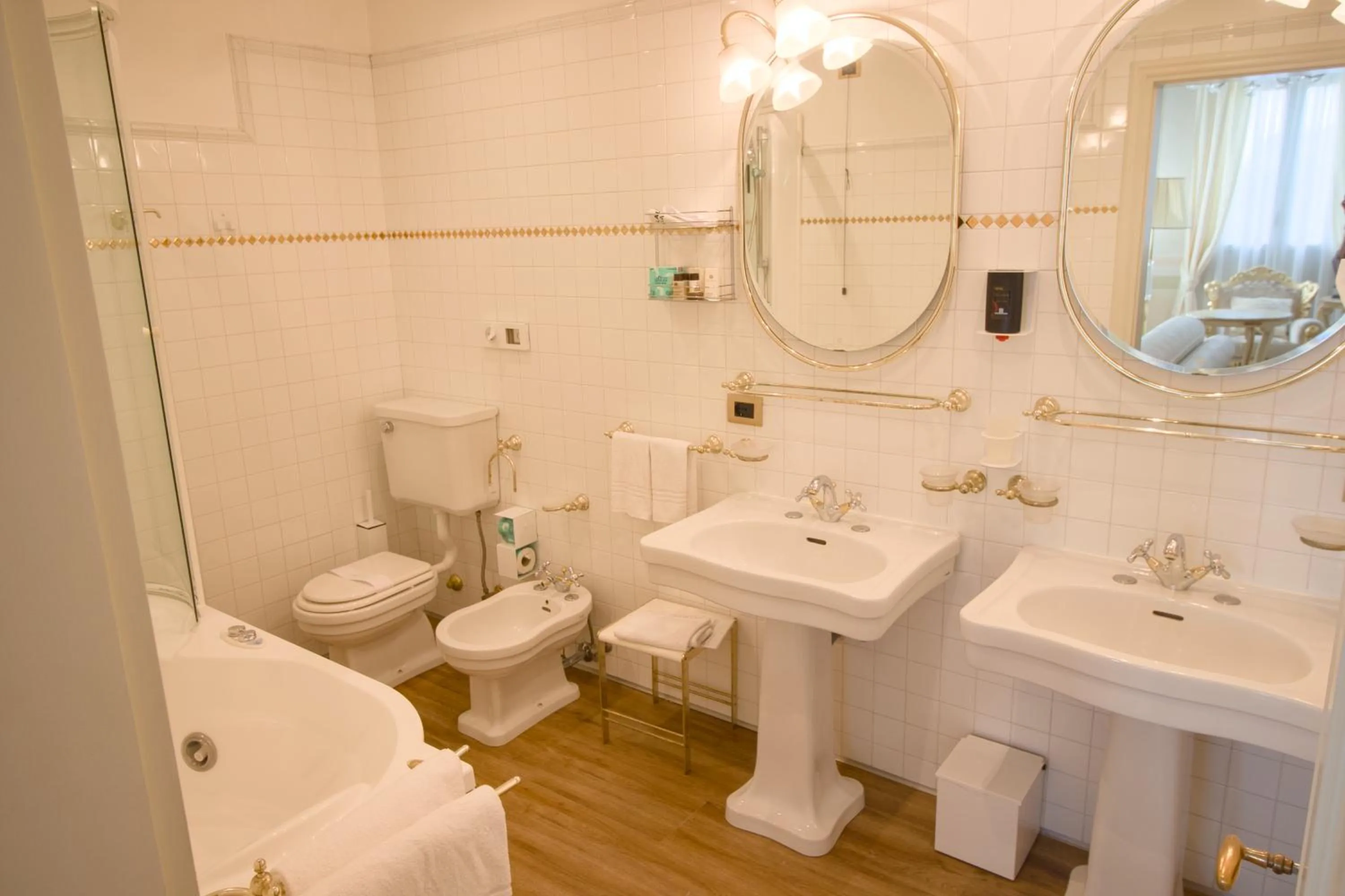 Bathroom in Hotel Villa Stucky