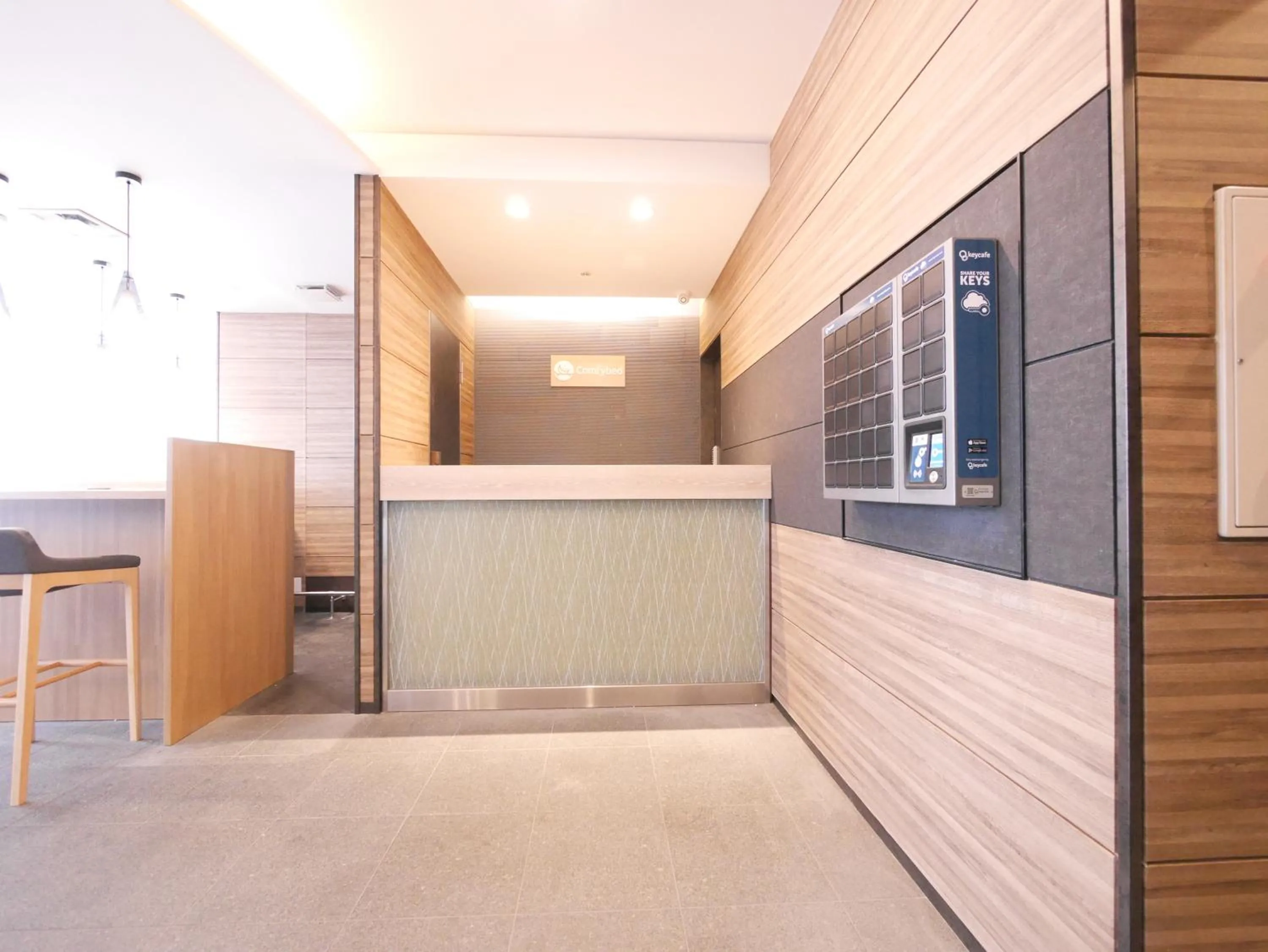 Lobby or reception in Hotel Comfybed Ginza