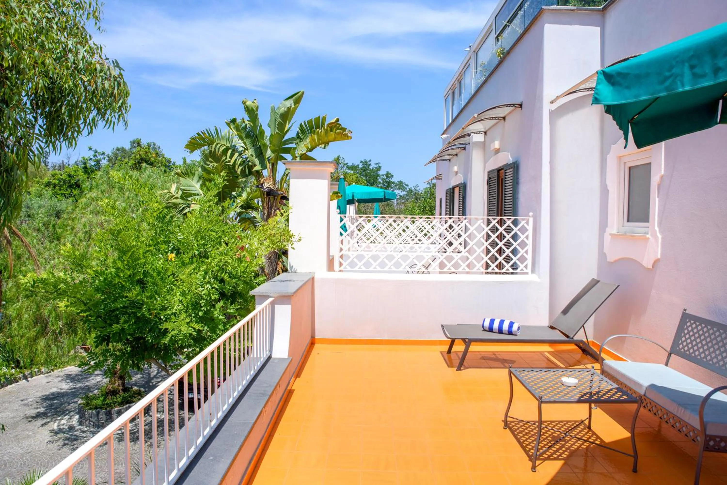 Balcony/Terrace in Hotel Villa Durrueli Resort & Spa