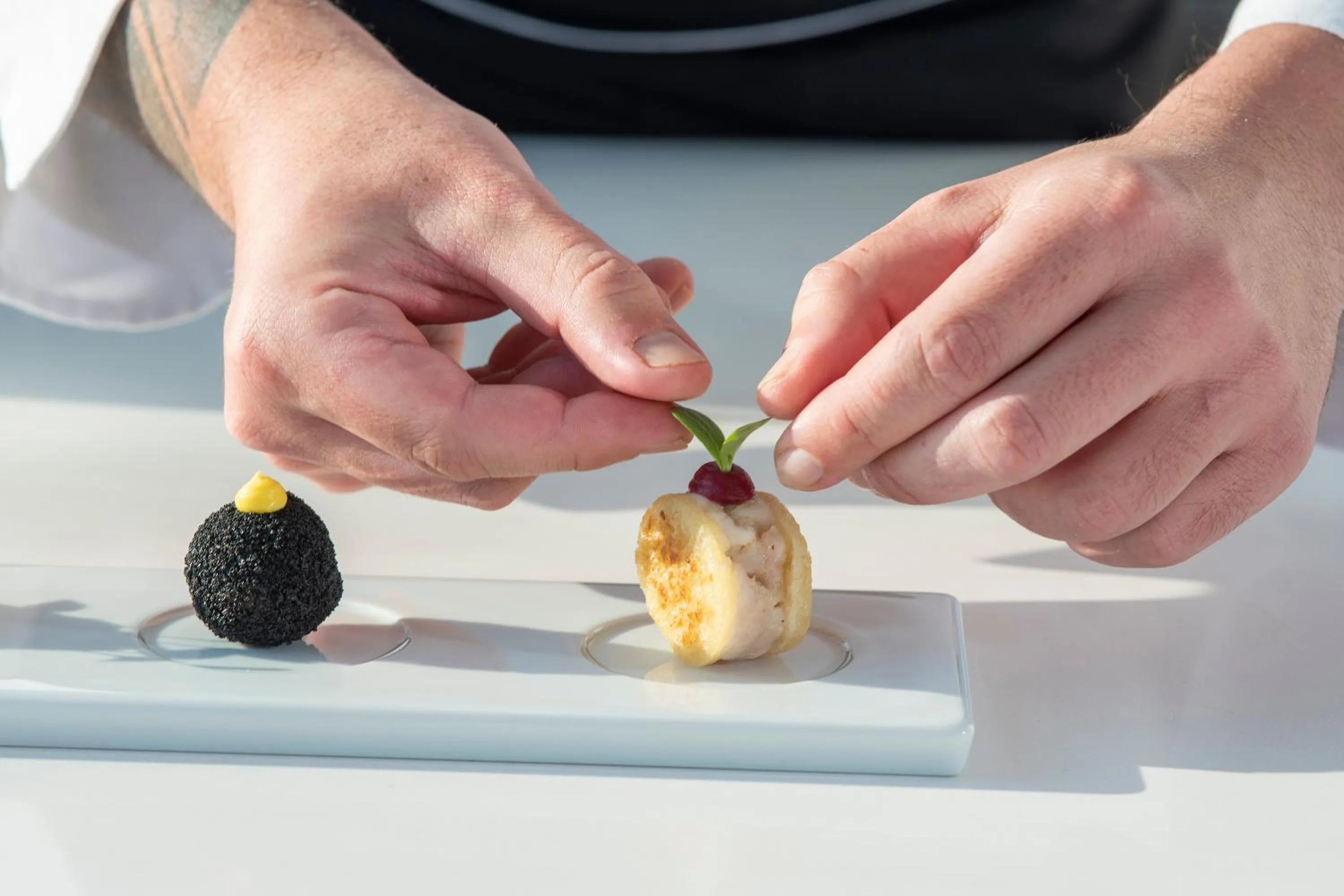 Restaurant/places to eat in Hotel Villa Durrueli Resort & Spa