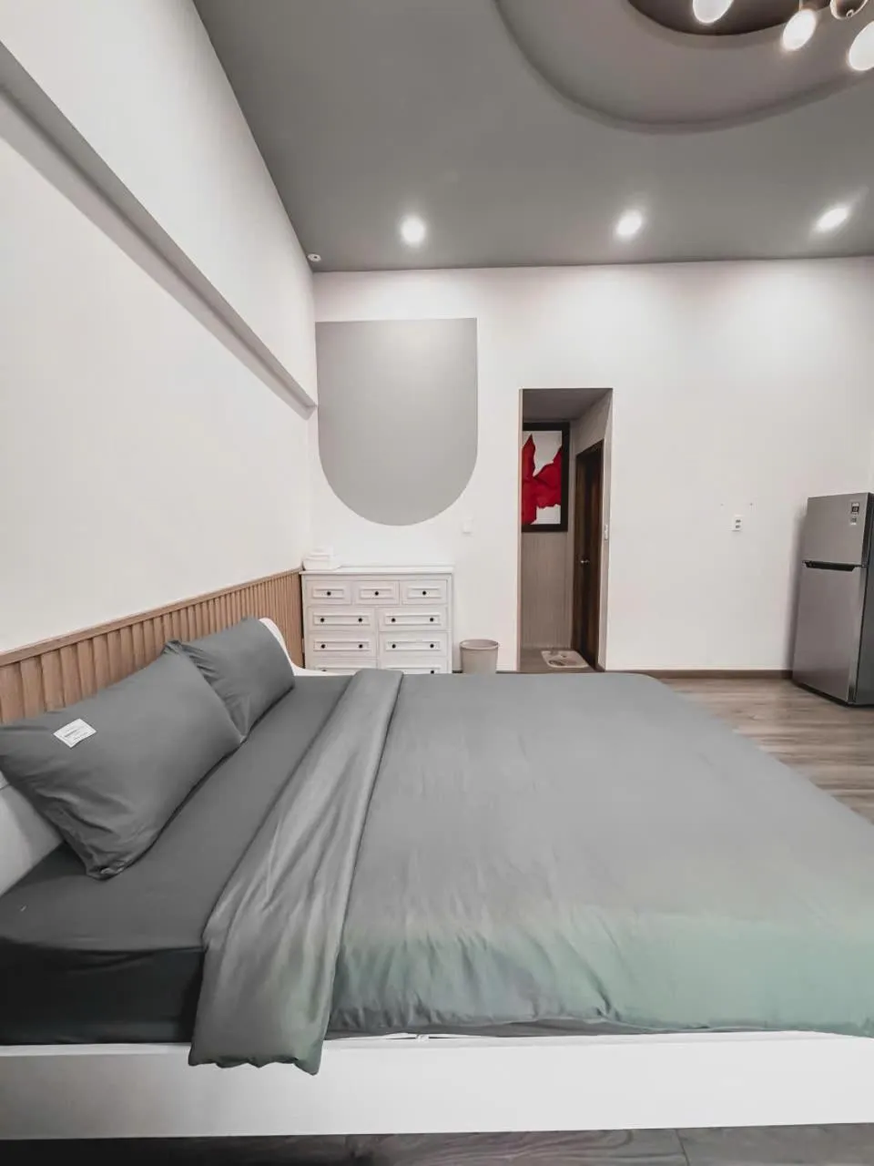 Bed in B786 Airport Apartment