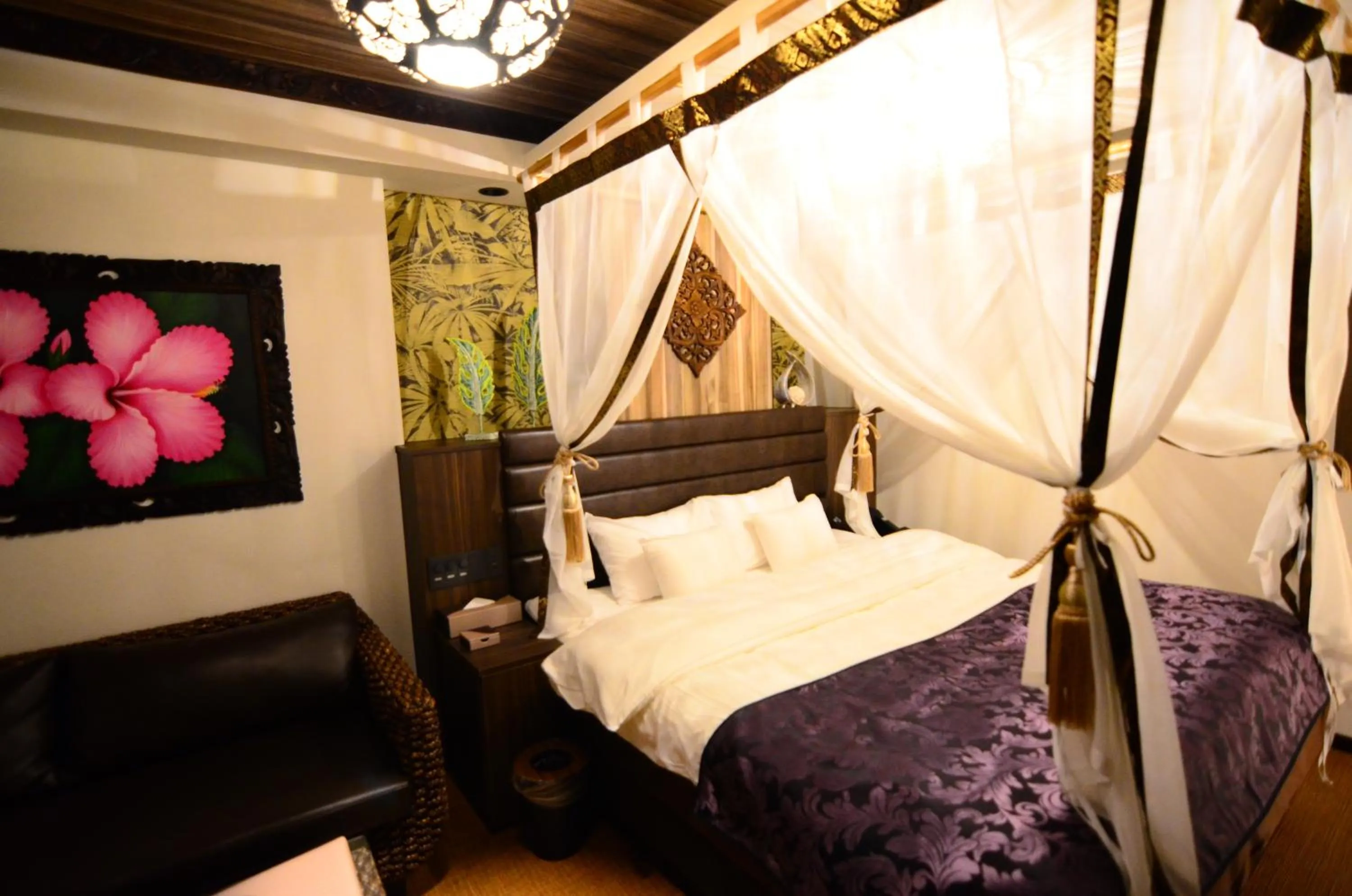 Bed in Hotel BaliBali ANNEX 五反田