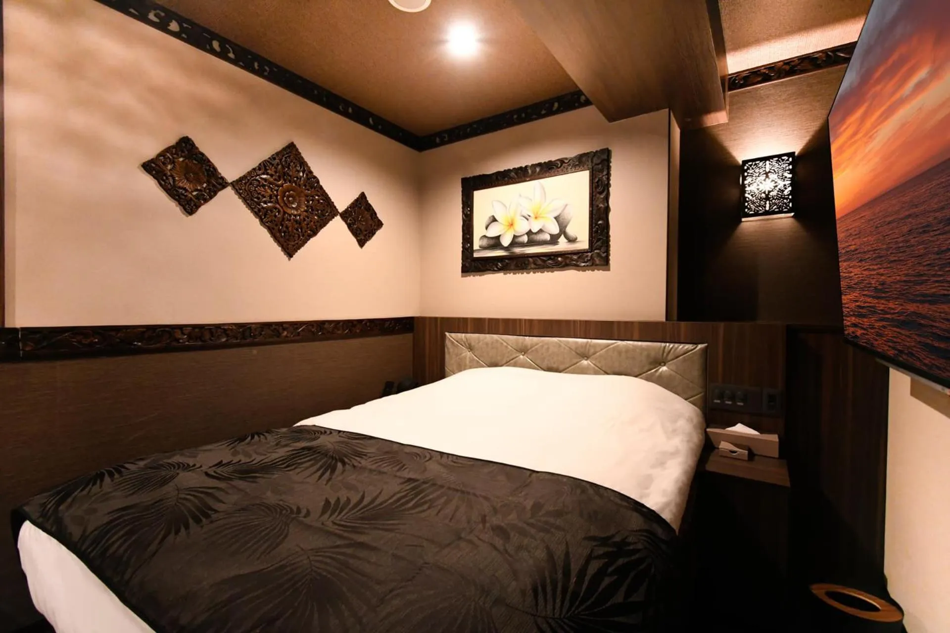 Bed in Hotel BaliBali ANNEX 五反田