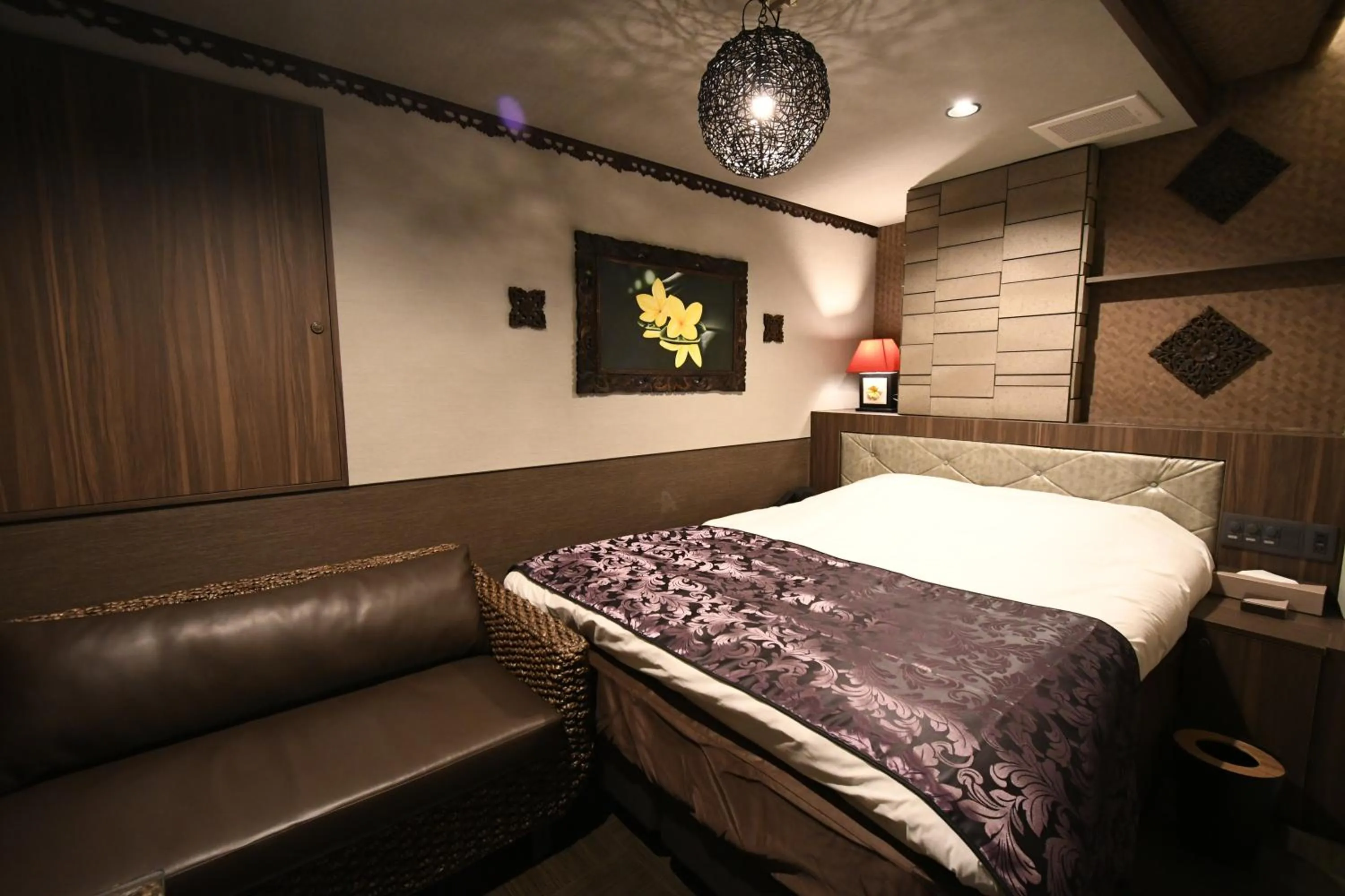 Bed in Hotel BaliBali ANNEX 五反田