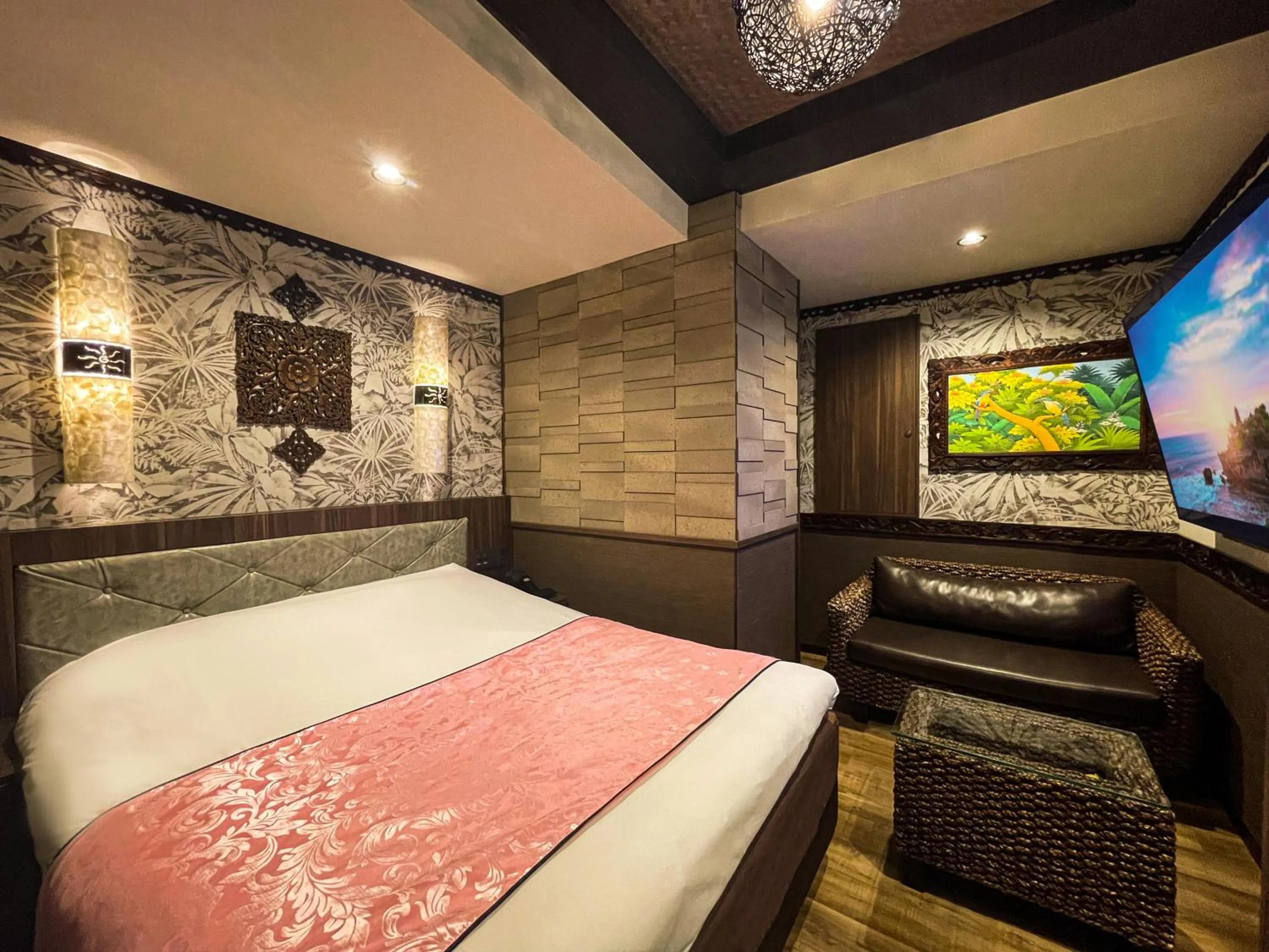 Bed in Hotel BaliBali ANNEX 五反田