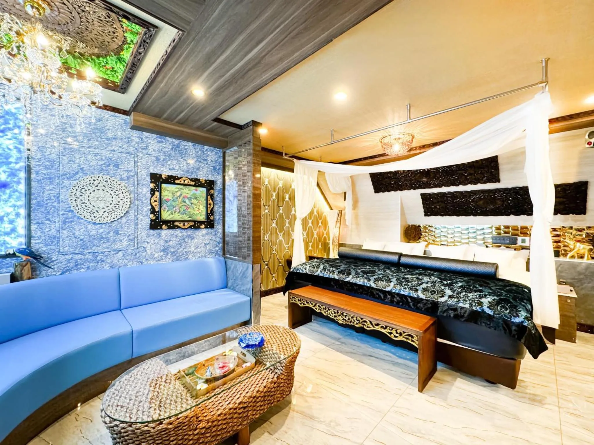 Bed in Hotel BaliBali ANNEX 五反田