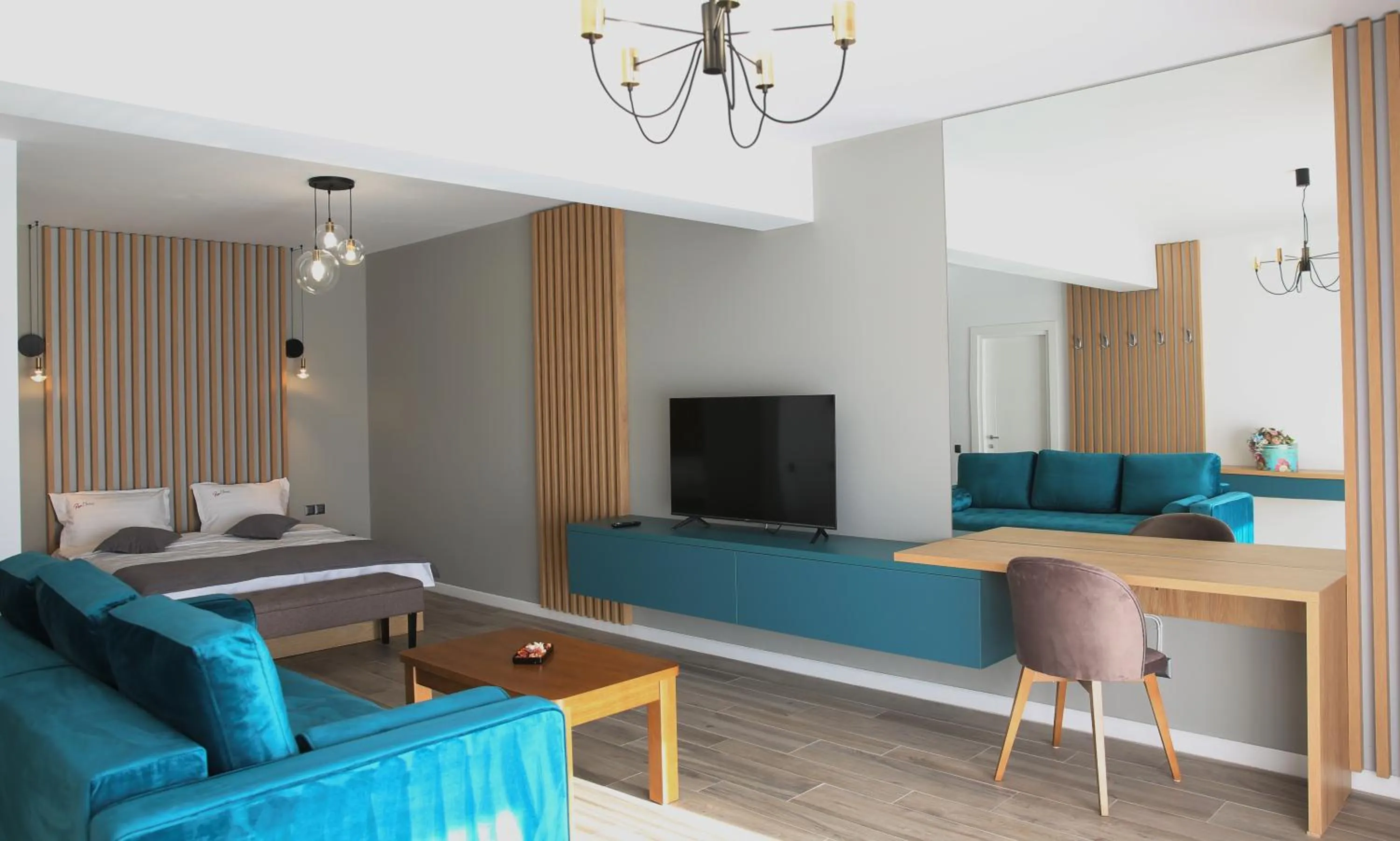 TV and multimedia in ResHome Apartments&Rooms