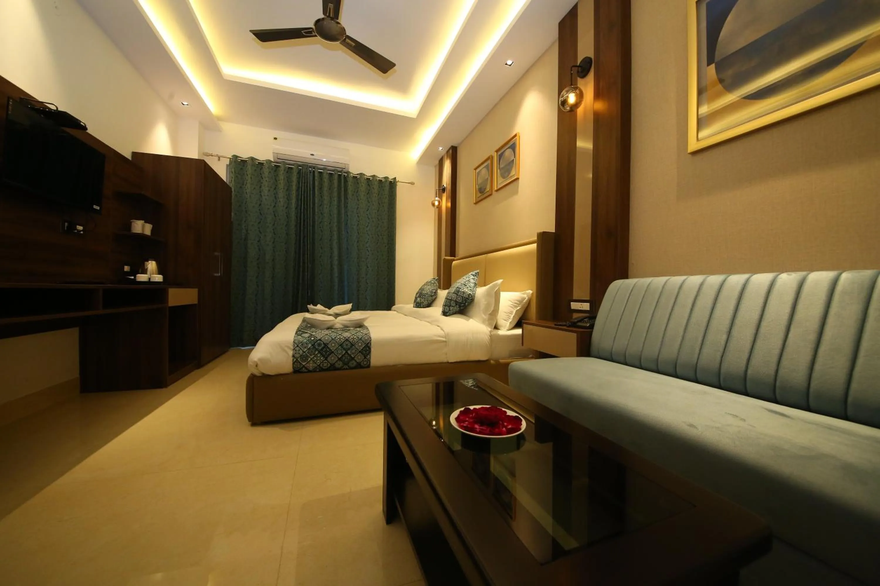 Seating area in Hotel Dream Inn