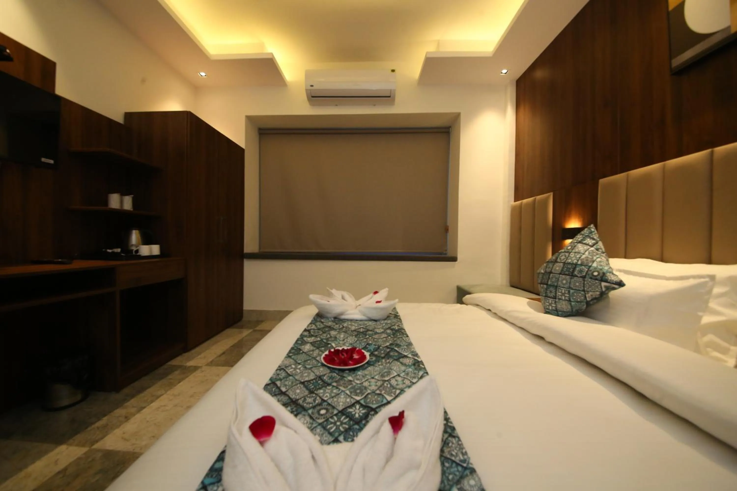 Bed in Hotel Dream Inn