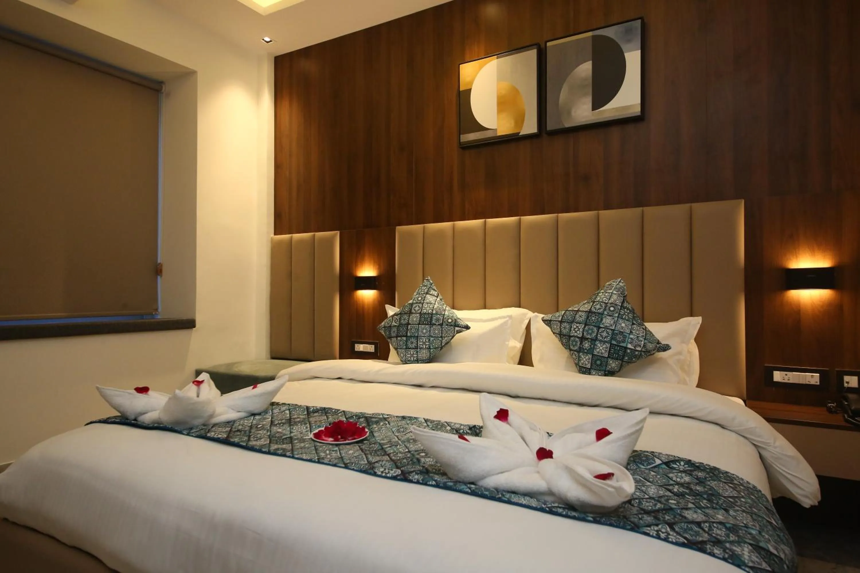 Bed in Hotel Dream Inn