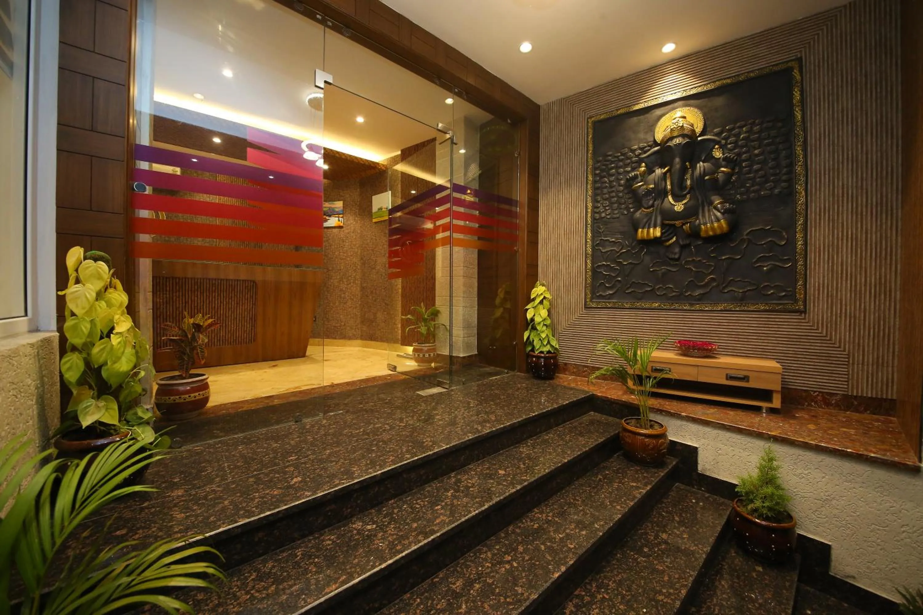 Property building in Hotel Dream Inn