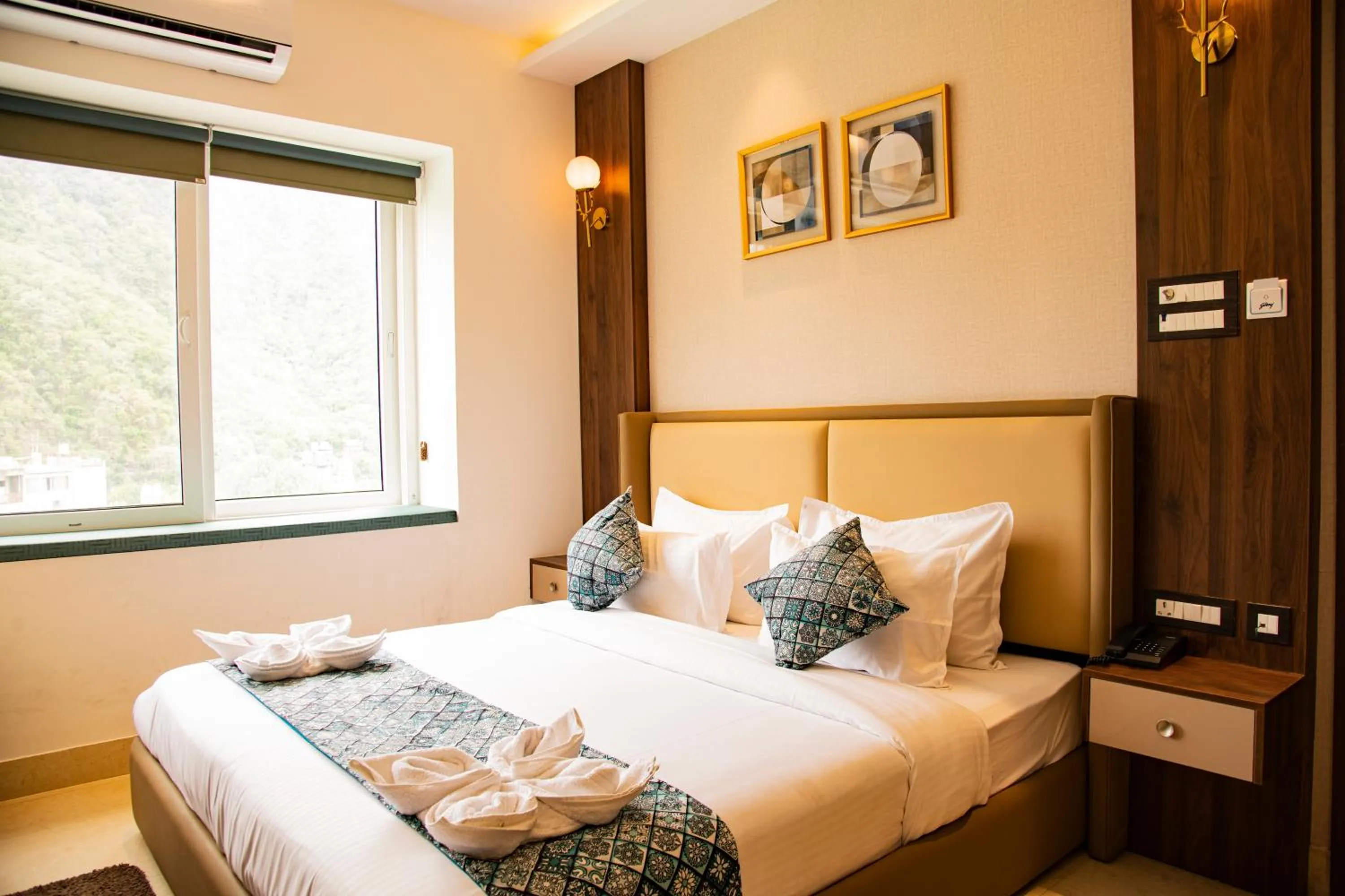 Bed in Hotel Dream Inn