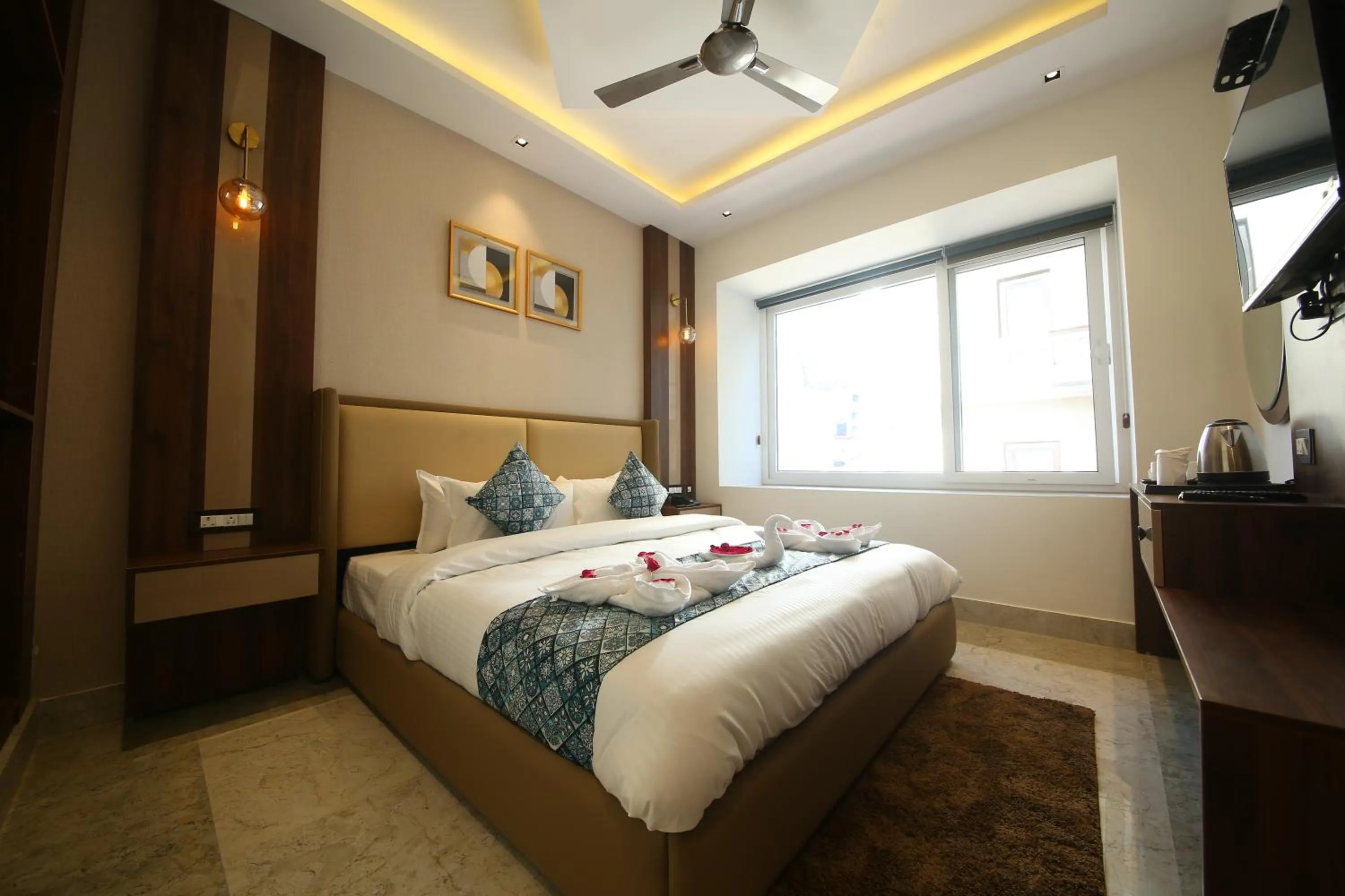 Bed in Hotel Dream Inn