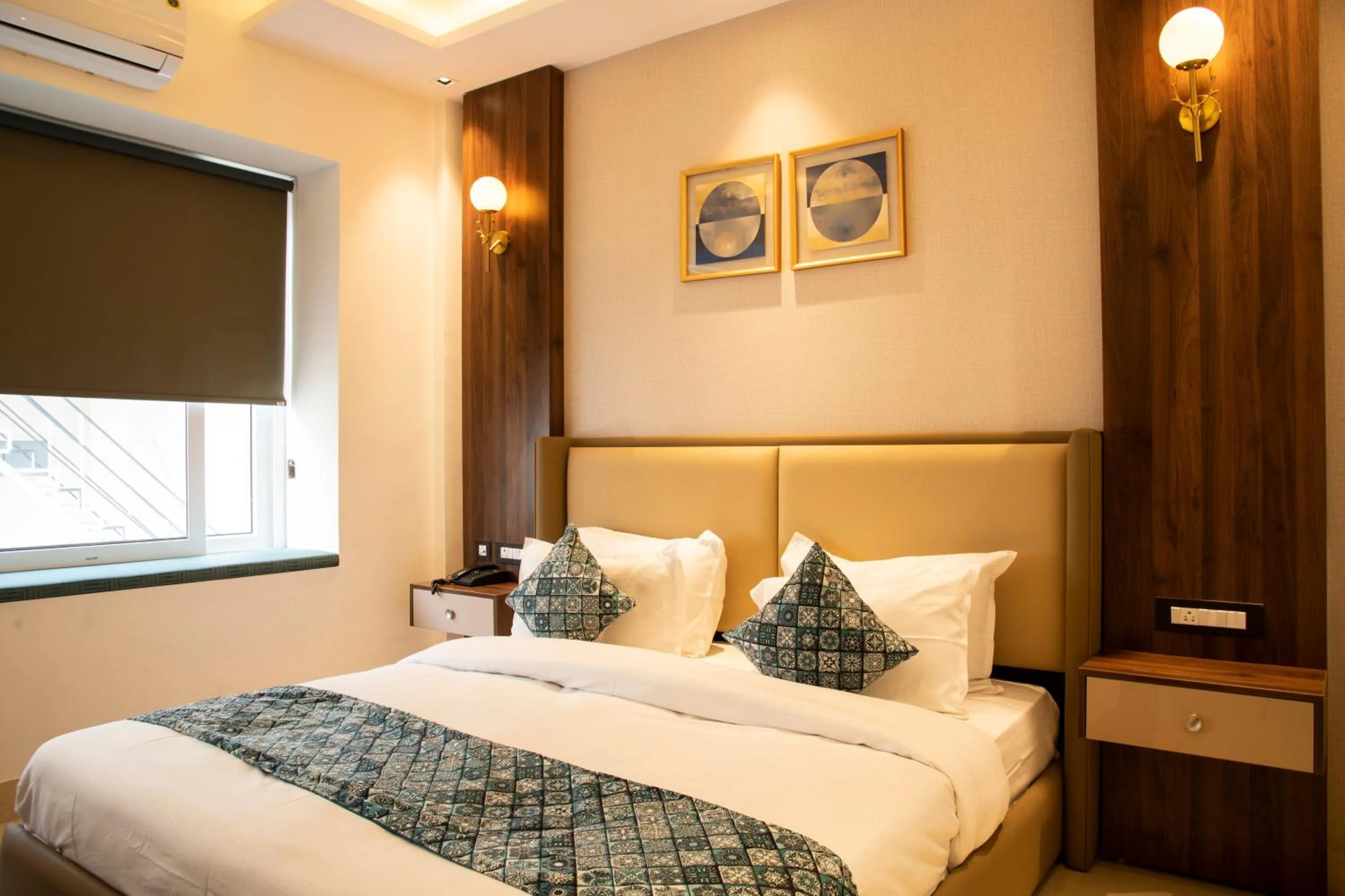 Bed in Hotel Dream Inn