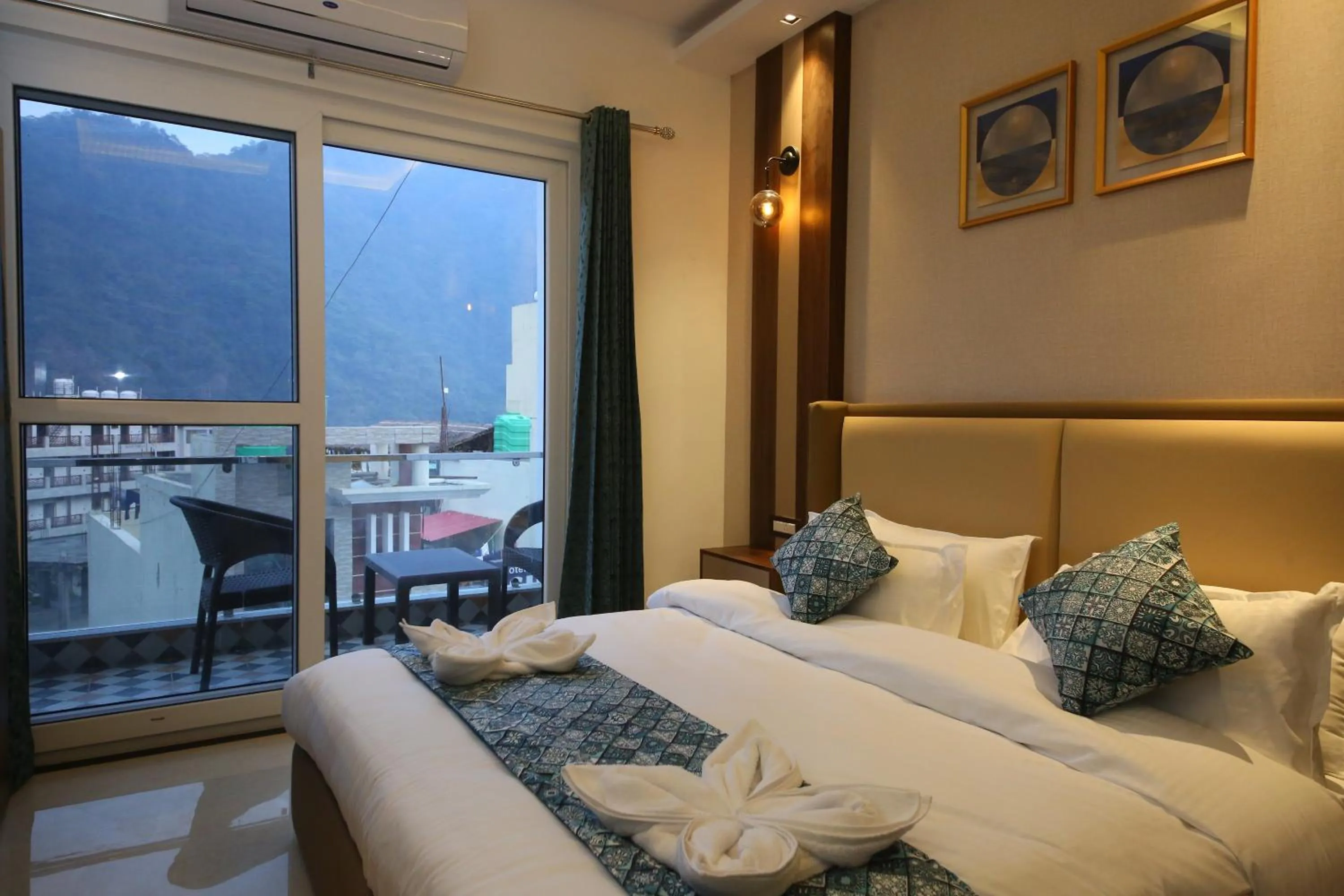 Bed in Hotel Dream Inn