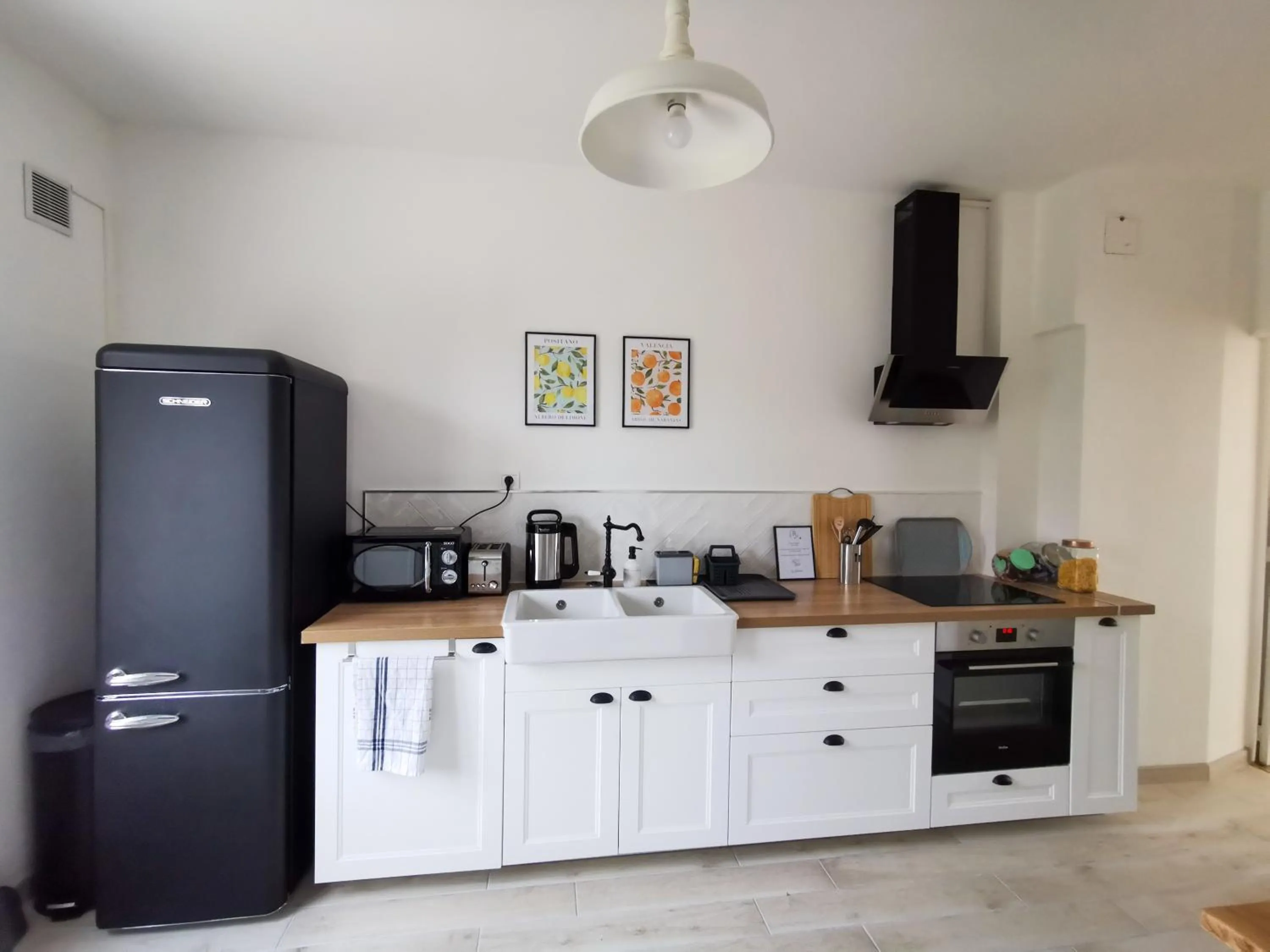 Kitchen or kitchenette in Les Rauches - Quai Loire - Suite Love