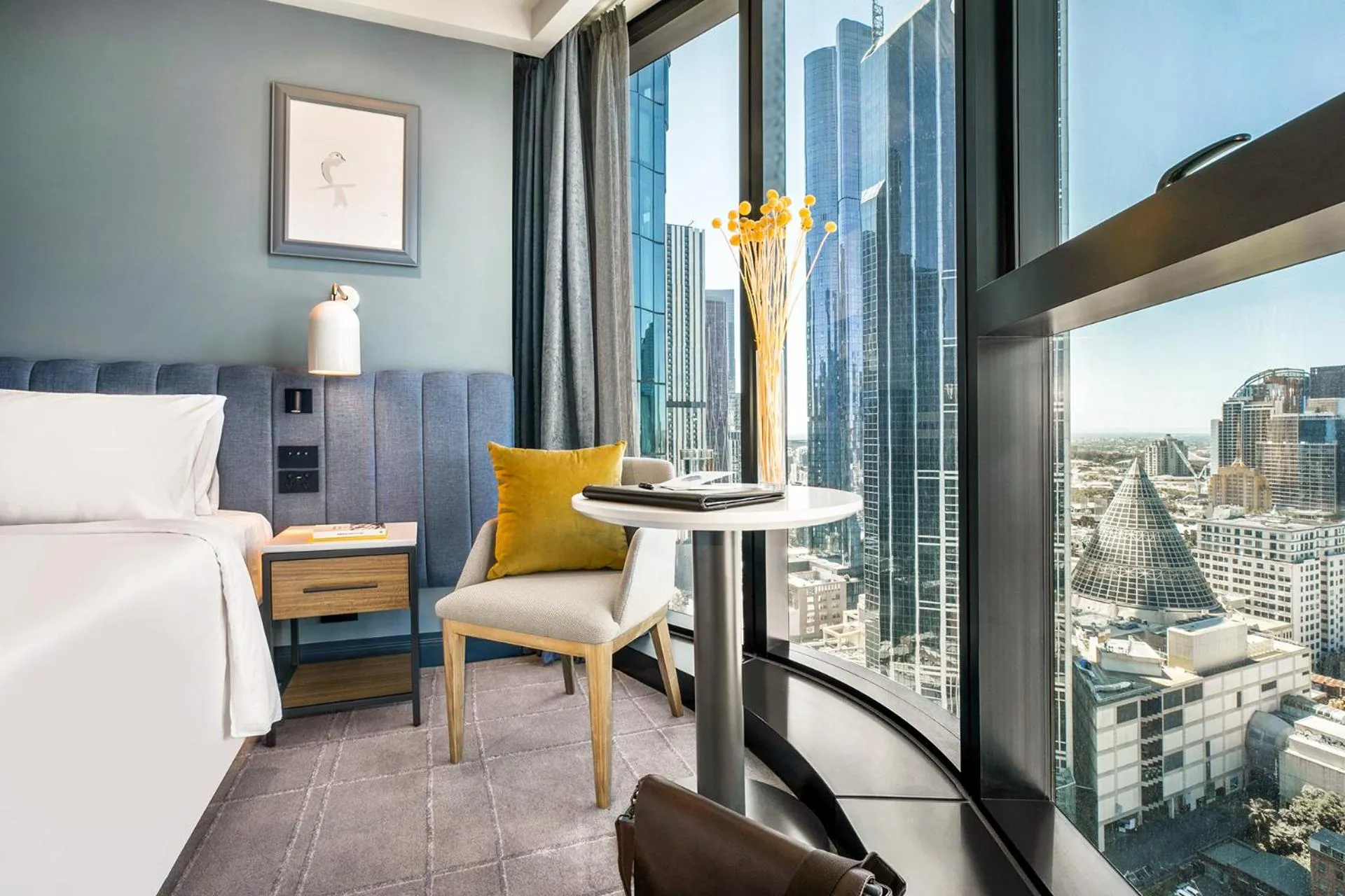 Seating area in voco Melbourne Central