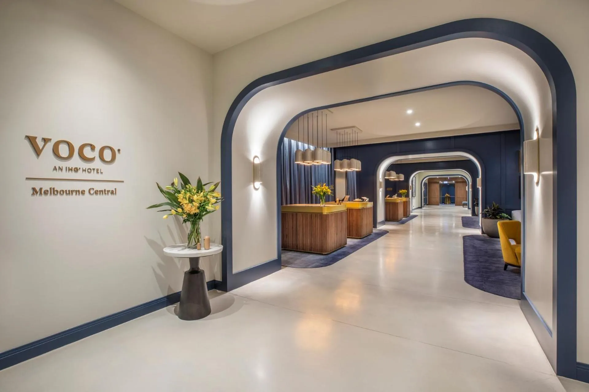 Lobby or reception in voco Melbourne Central