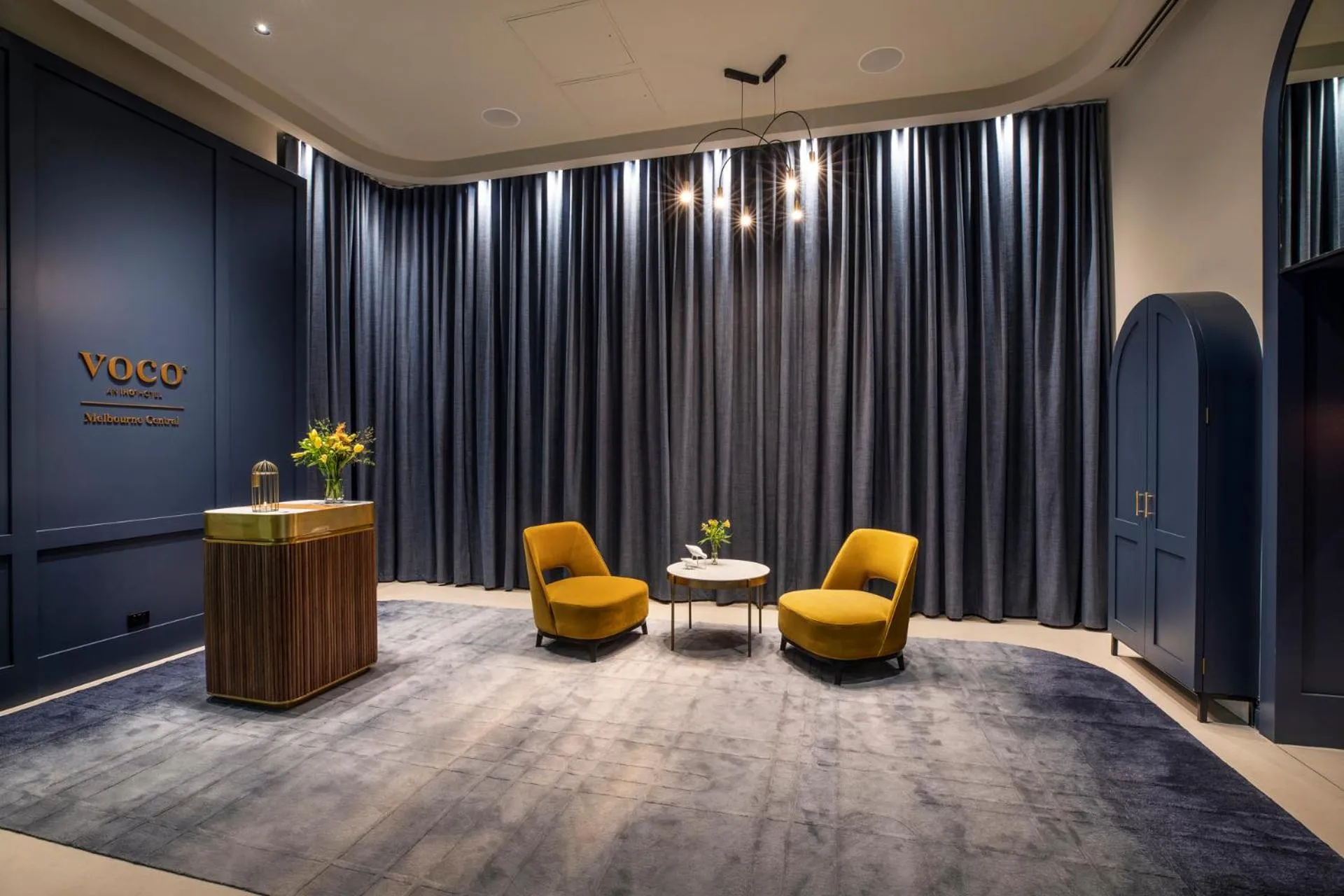 Lobby or reception in voco Melbourne Central