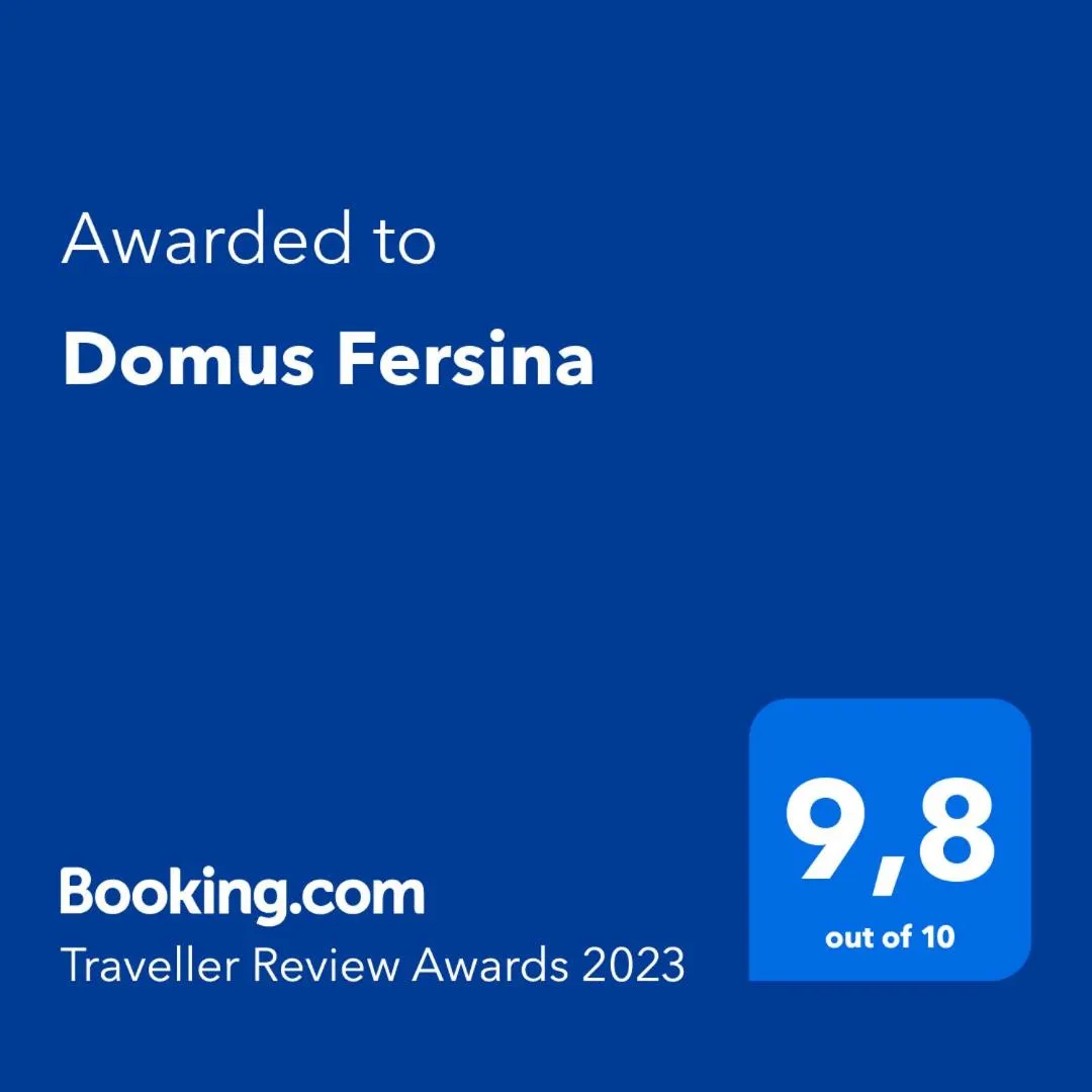 Certificate/Award in Domus Fersina