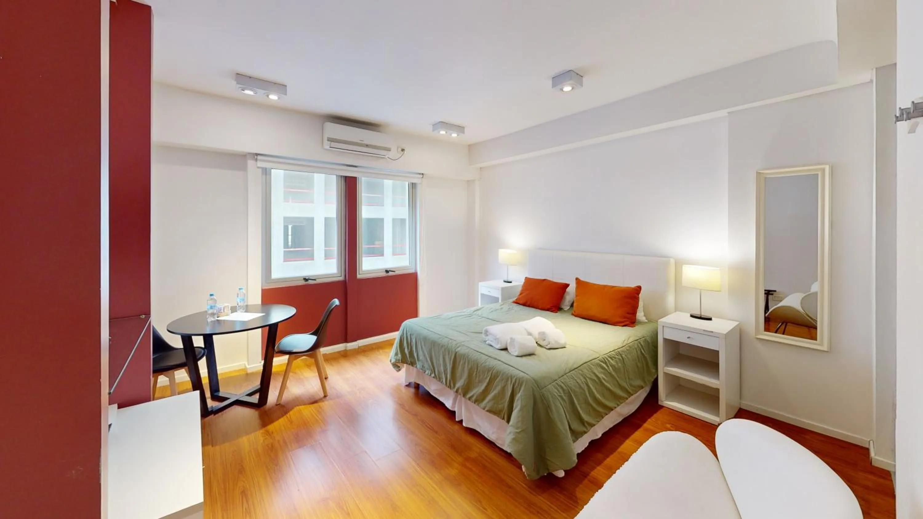 Bedroom in BENS Downtown Apartments