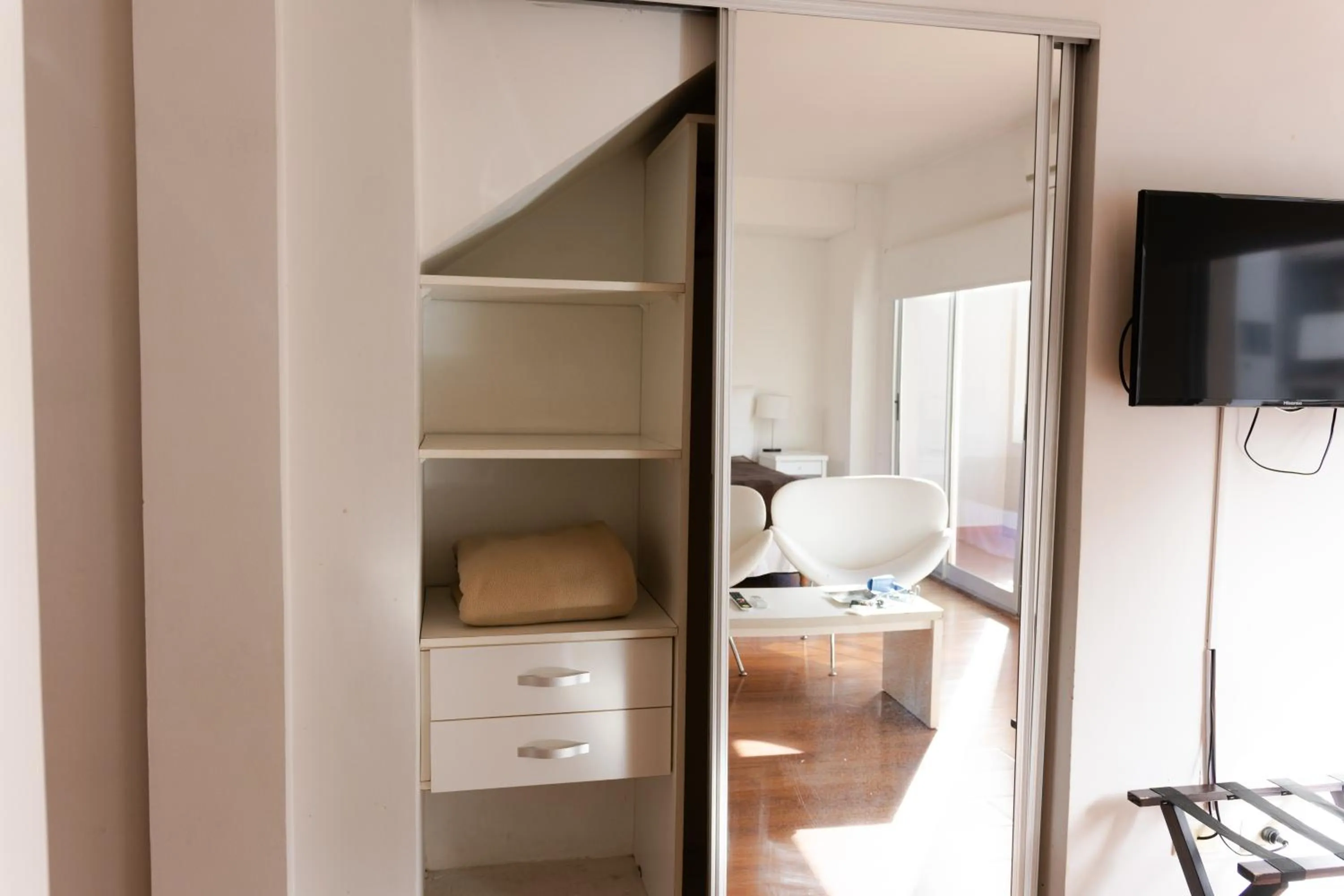 wardrobe in BENS Downtown Apartments