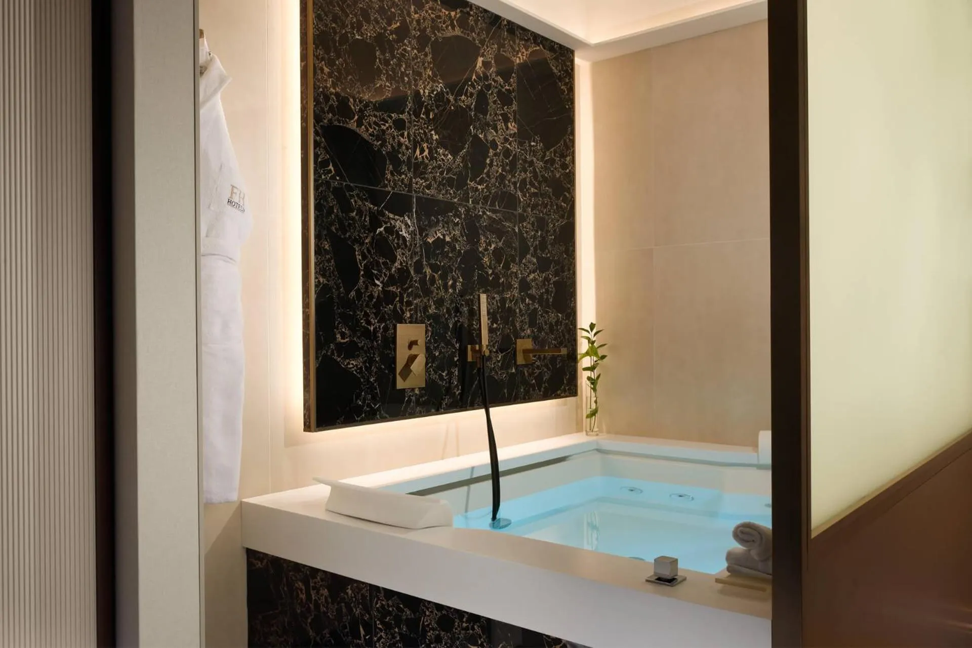 Bathroom in FH55 Grand Hotel Palatino