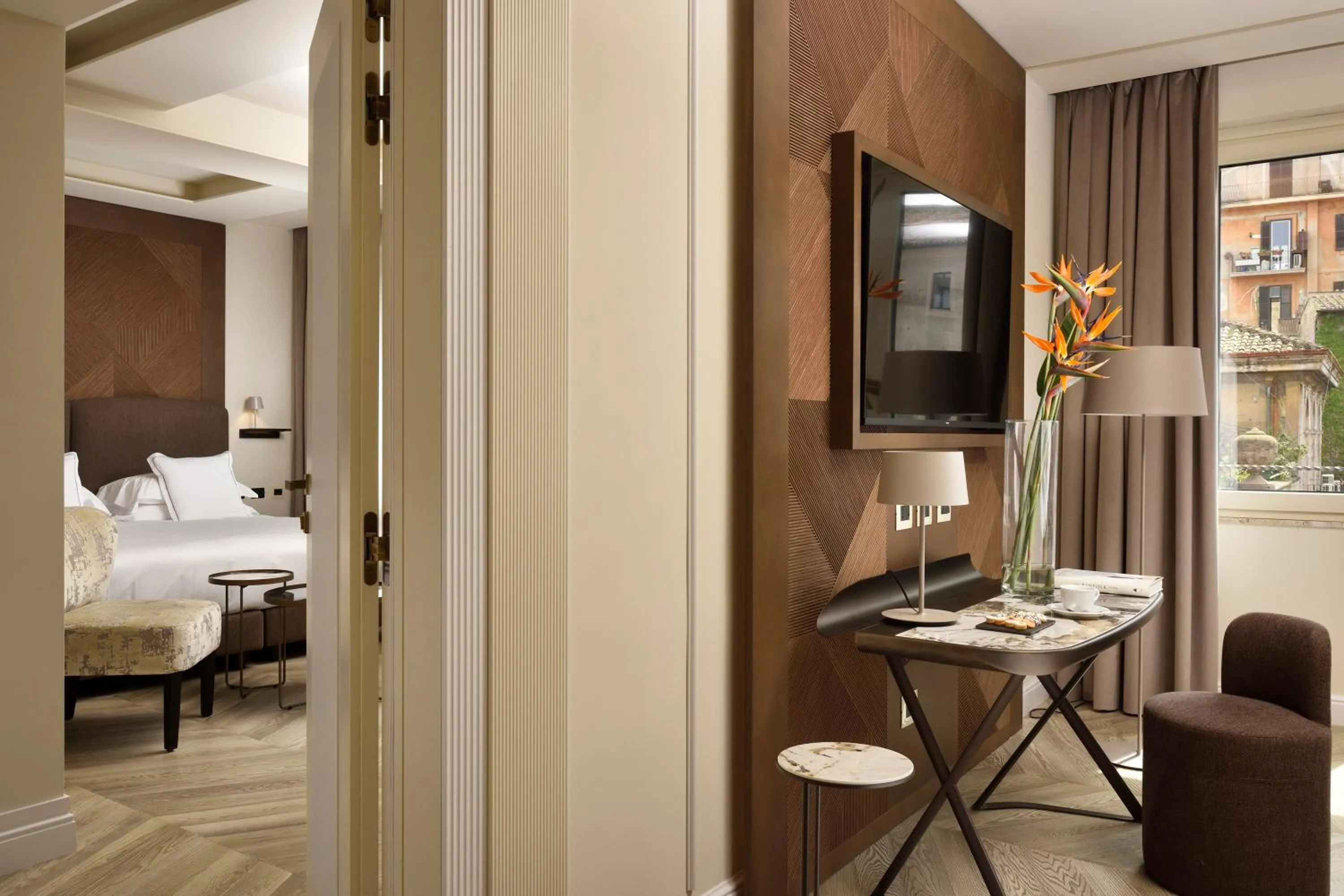 Seating area, Bed in FH55 Grand Hotel Palatino