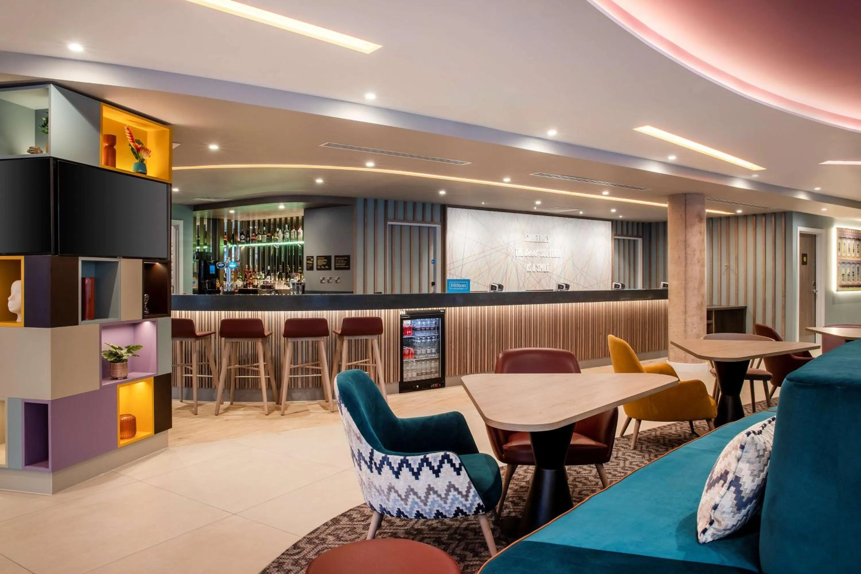 Lobby or reception in Hampton By Hilton Bath City