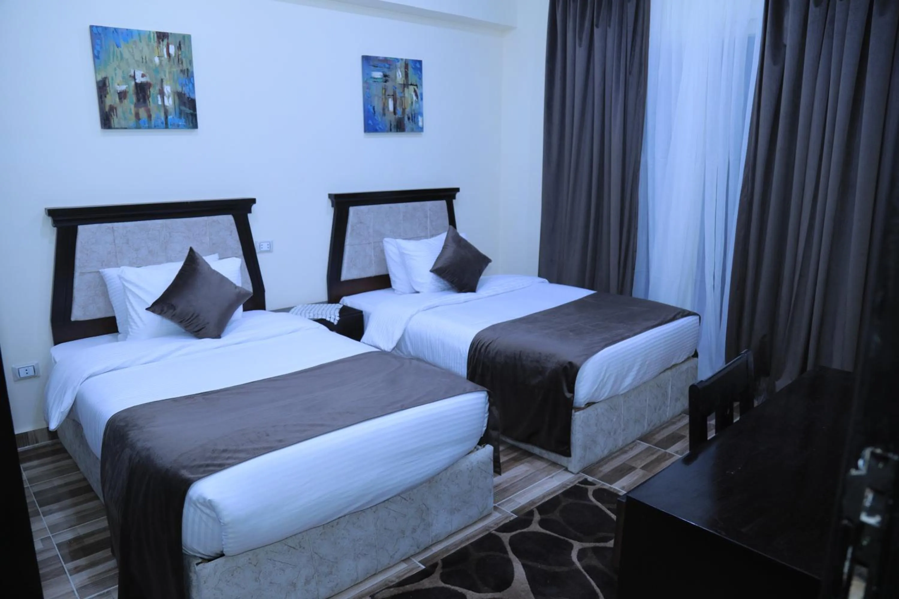 Bed in Jewel Fayed Hotel