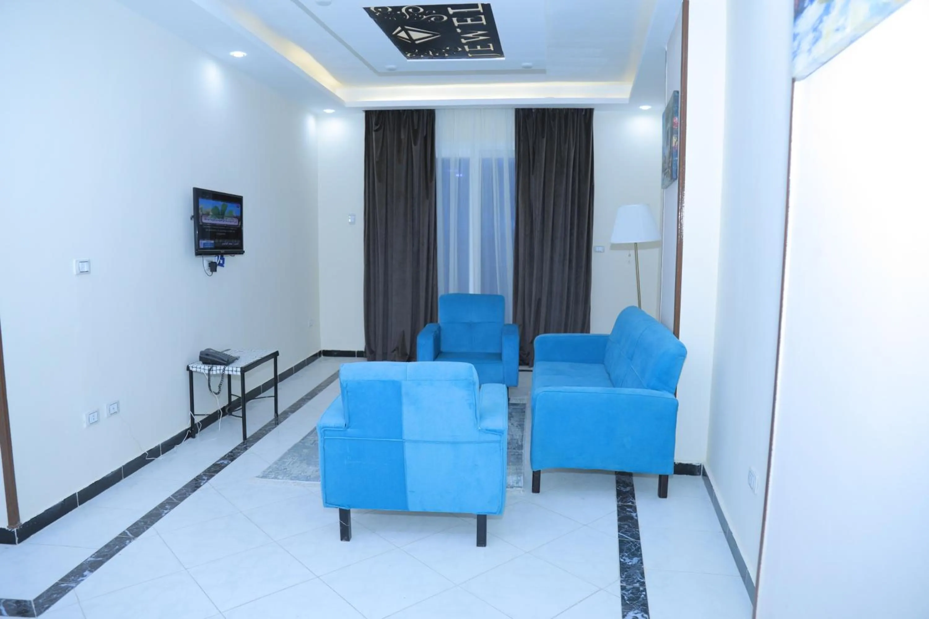 Living room in Jewel Fayed Hotel