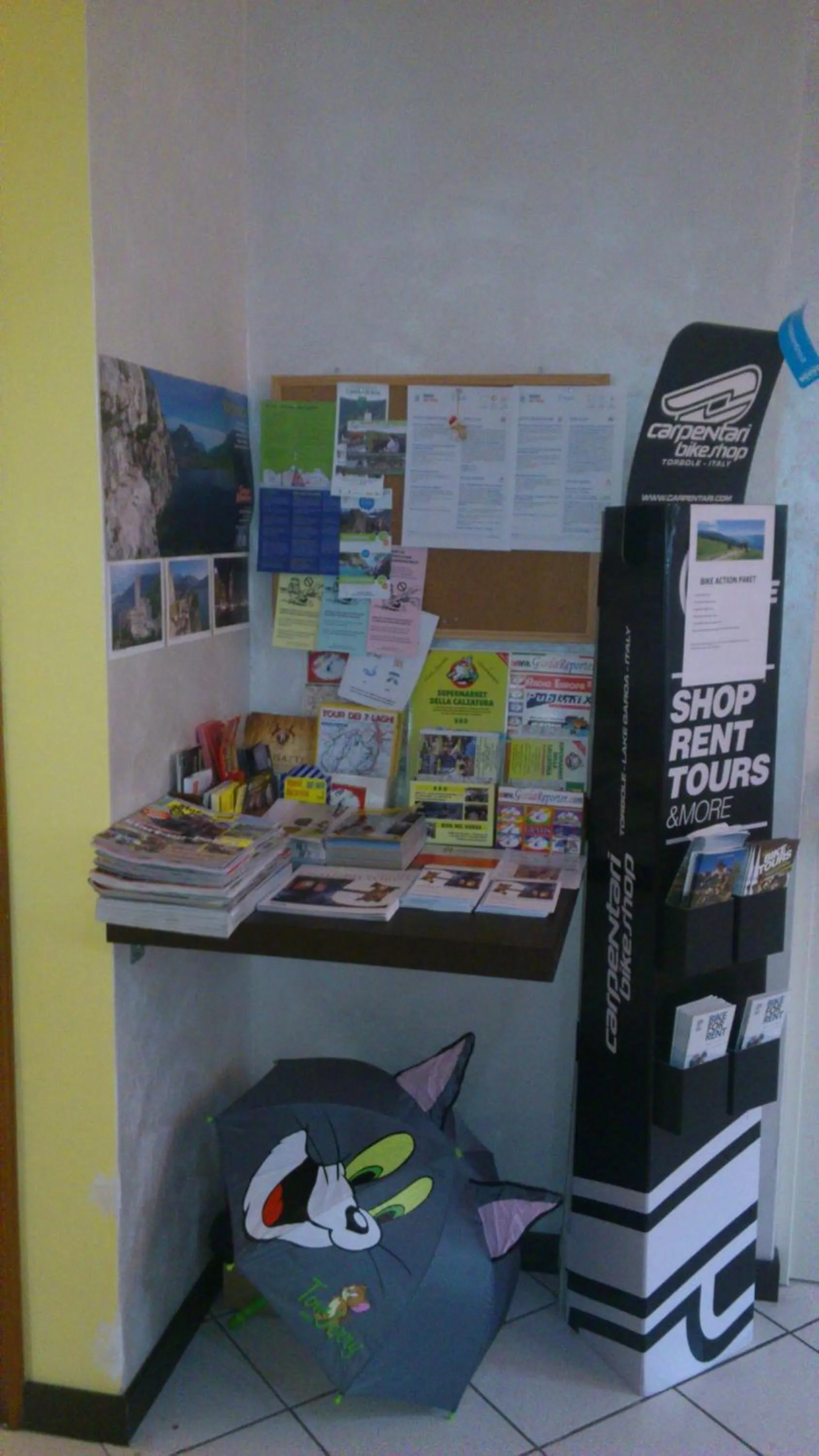 Decorative detail in Hotel Toresela Bike am Gardasee