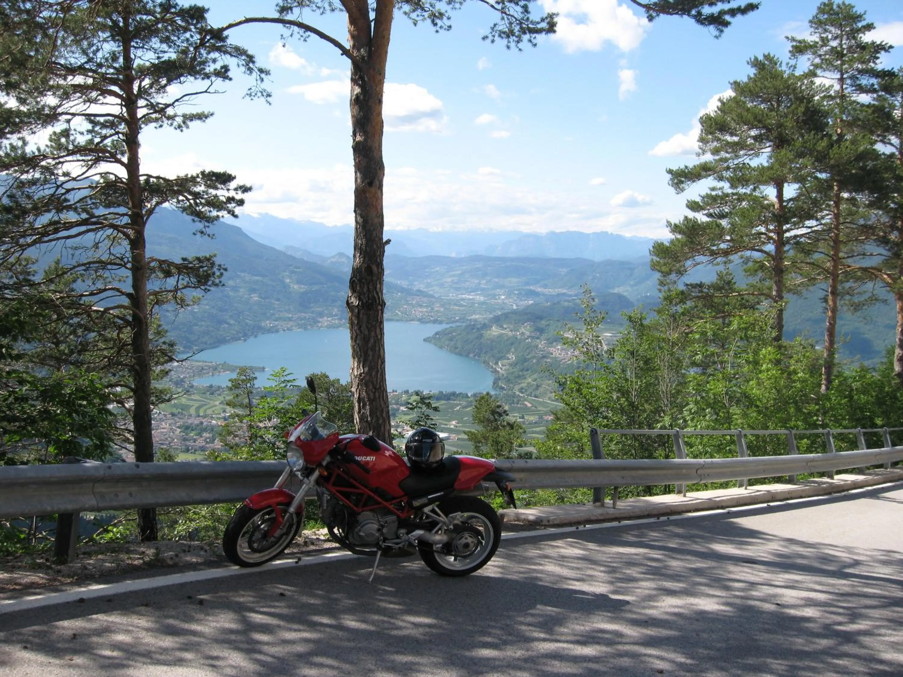 Bird's eye view in Hotel Toresela Bike am Gardasee