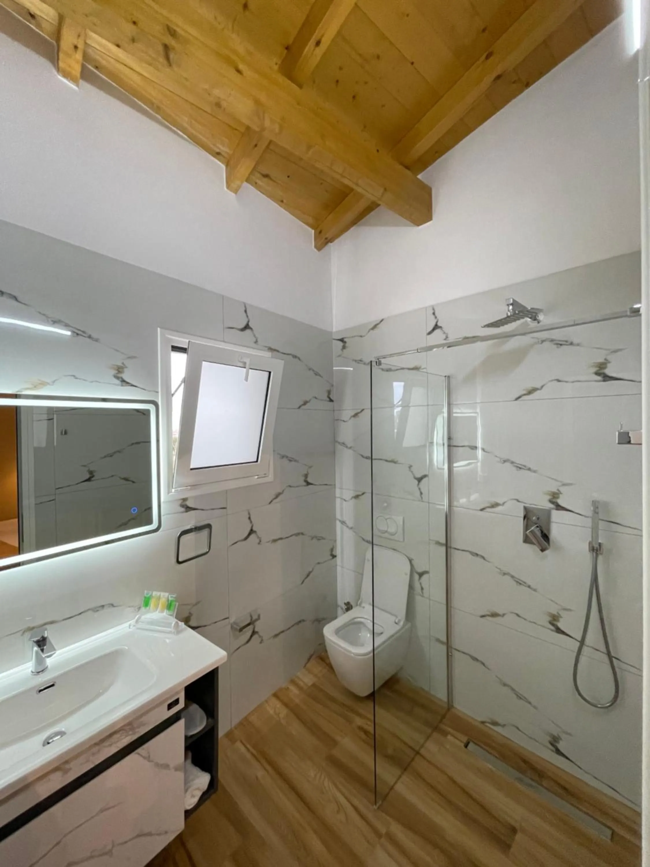 Shower in Arial Penthouse Suites