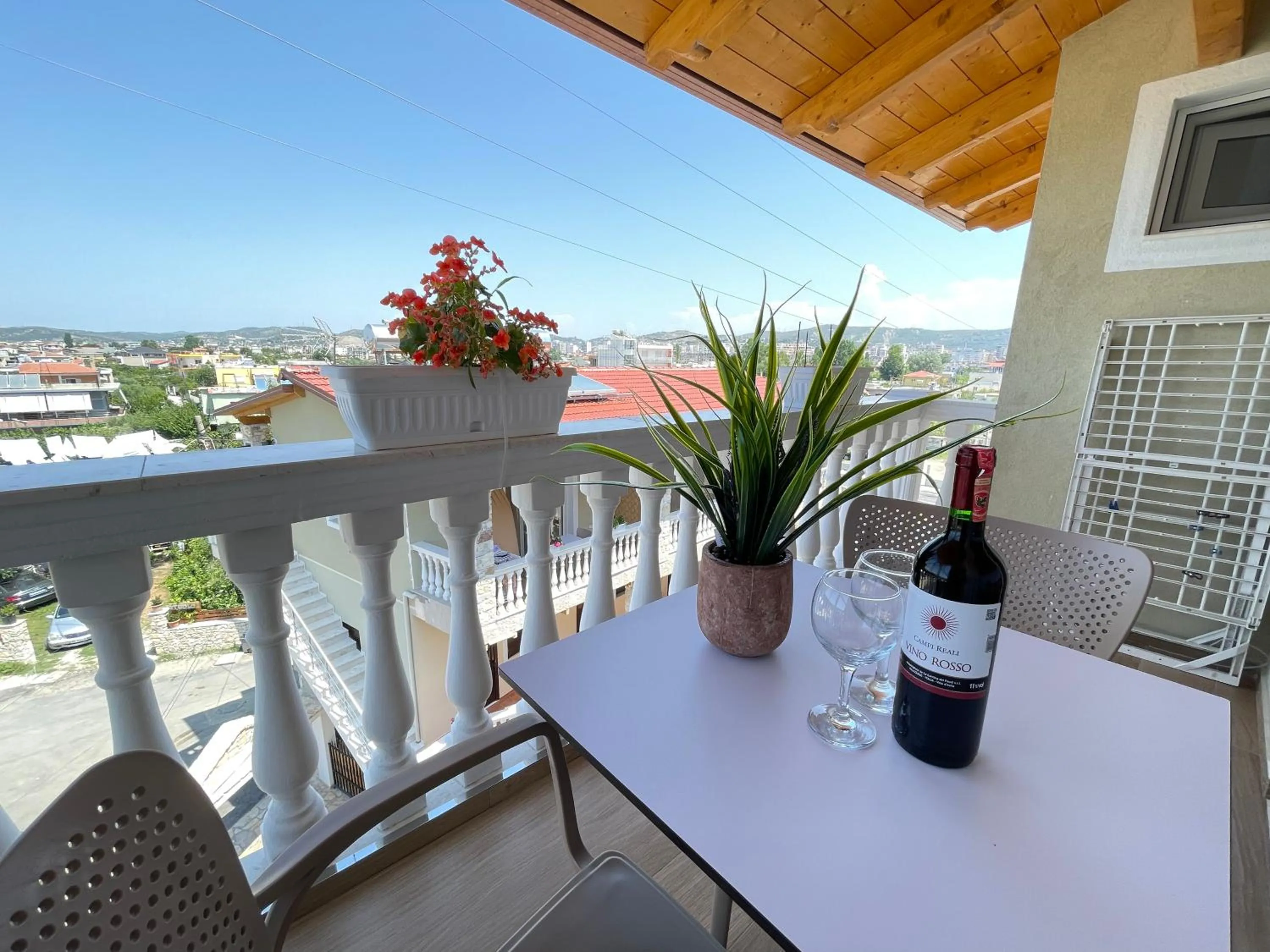 Patio in Arial Penthouse Suites