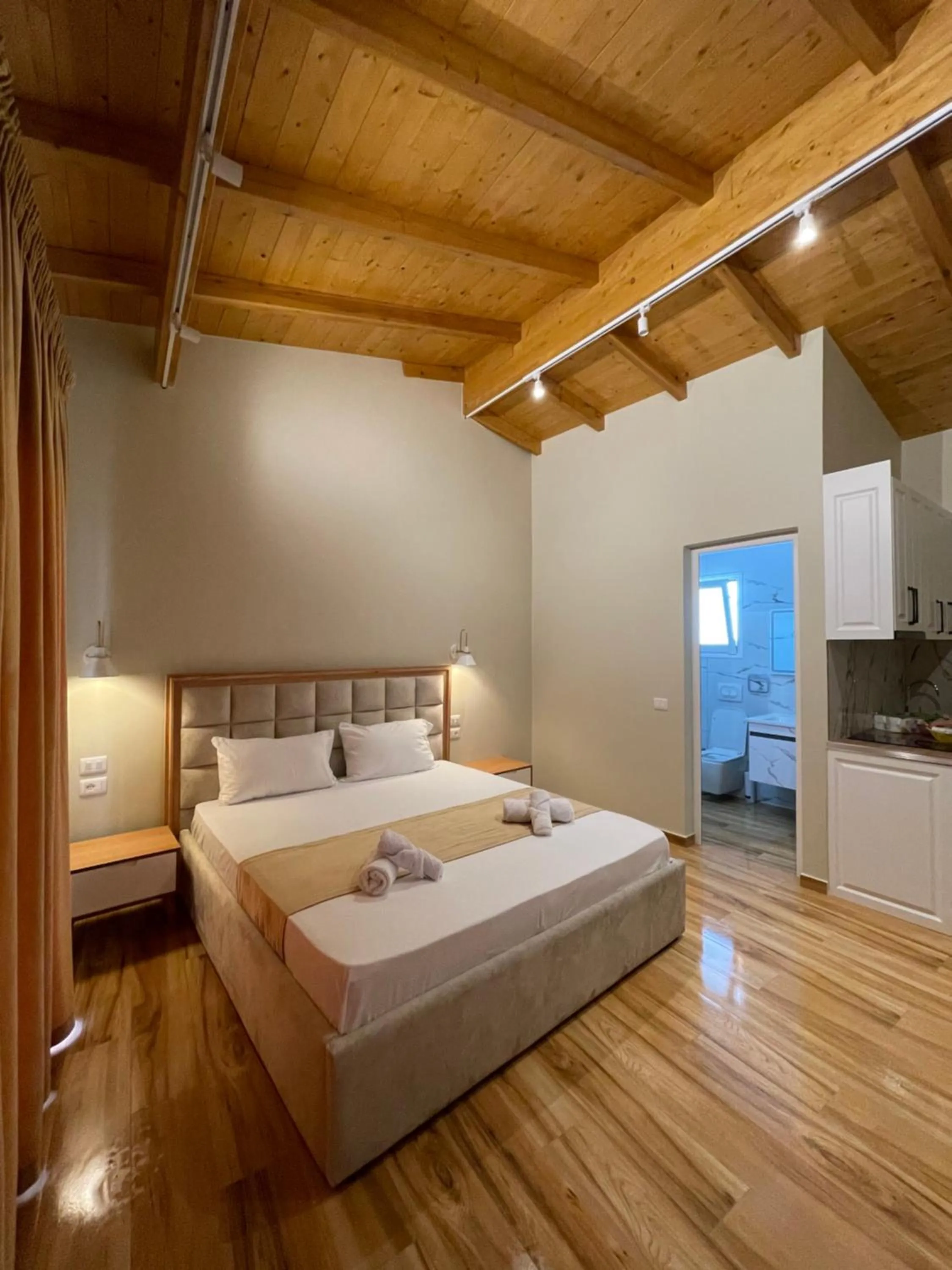 Bed in Arial Penthouse Suites