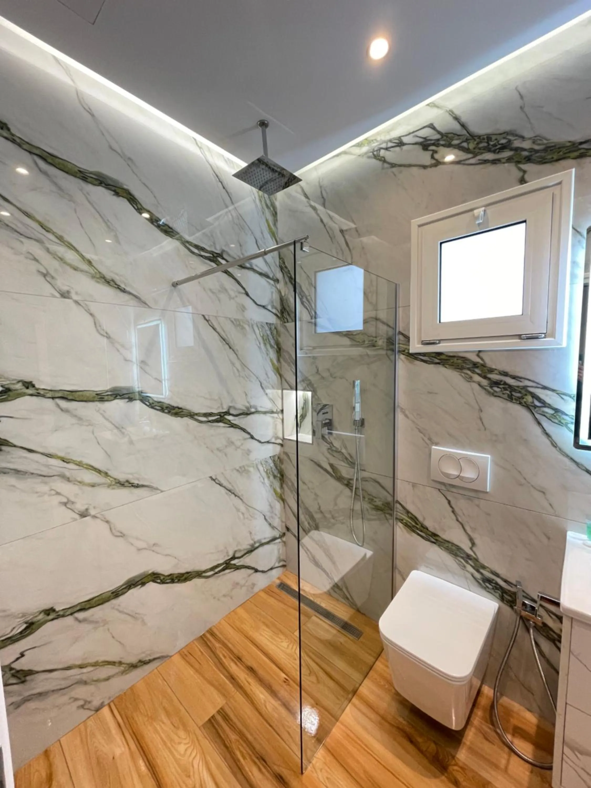 Shower in Arial Penthouse Suites