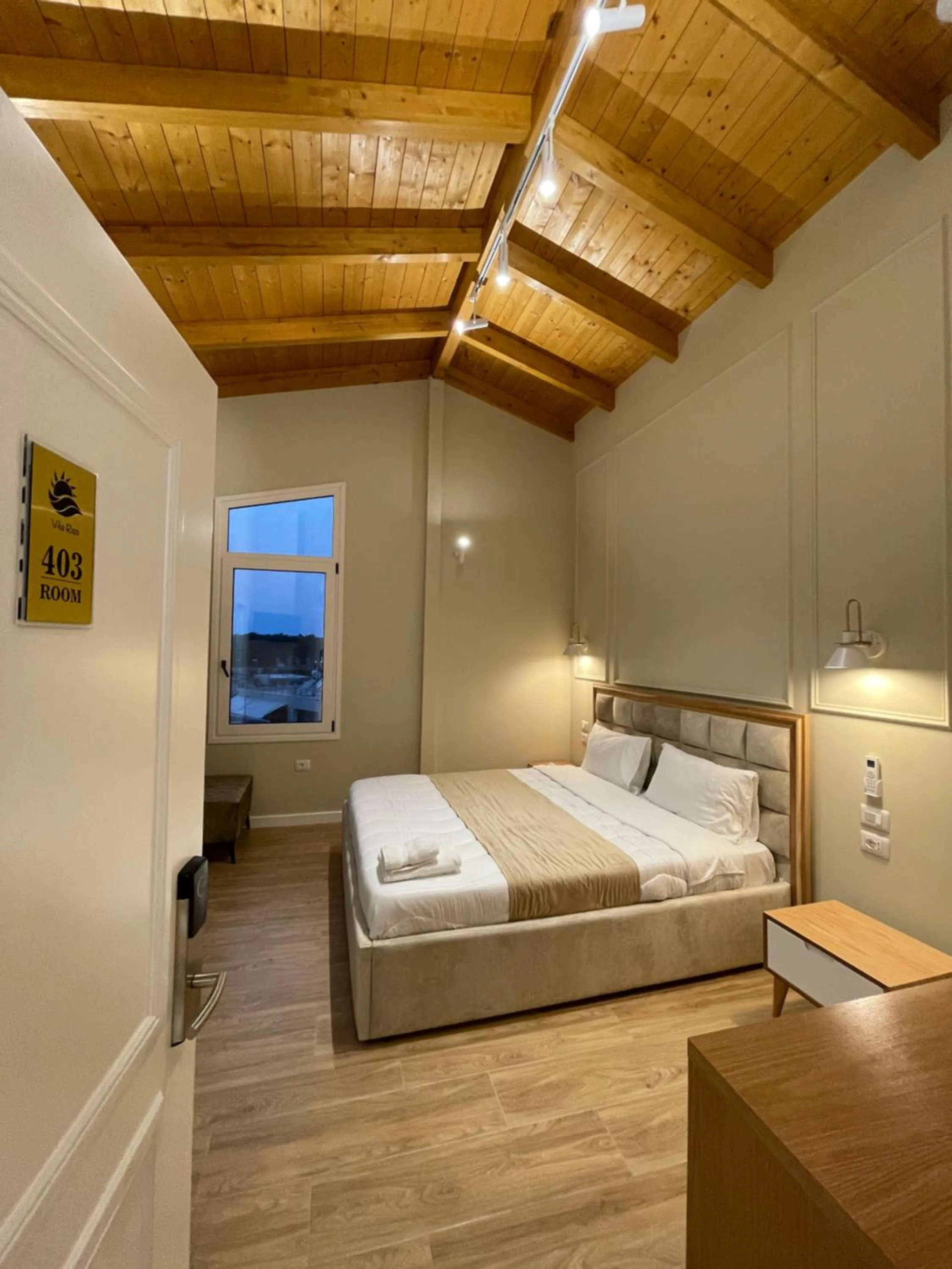 Bed in Arial Penthouse Suites