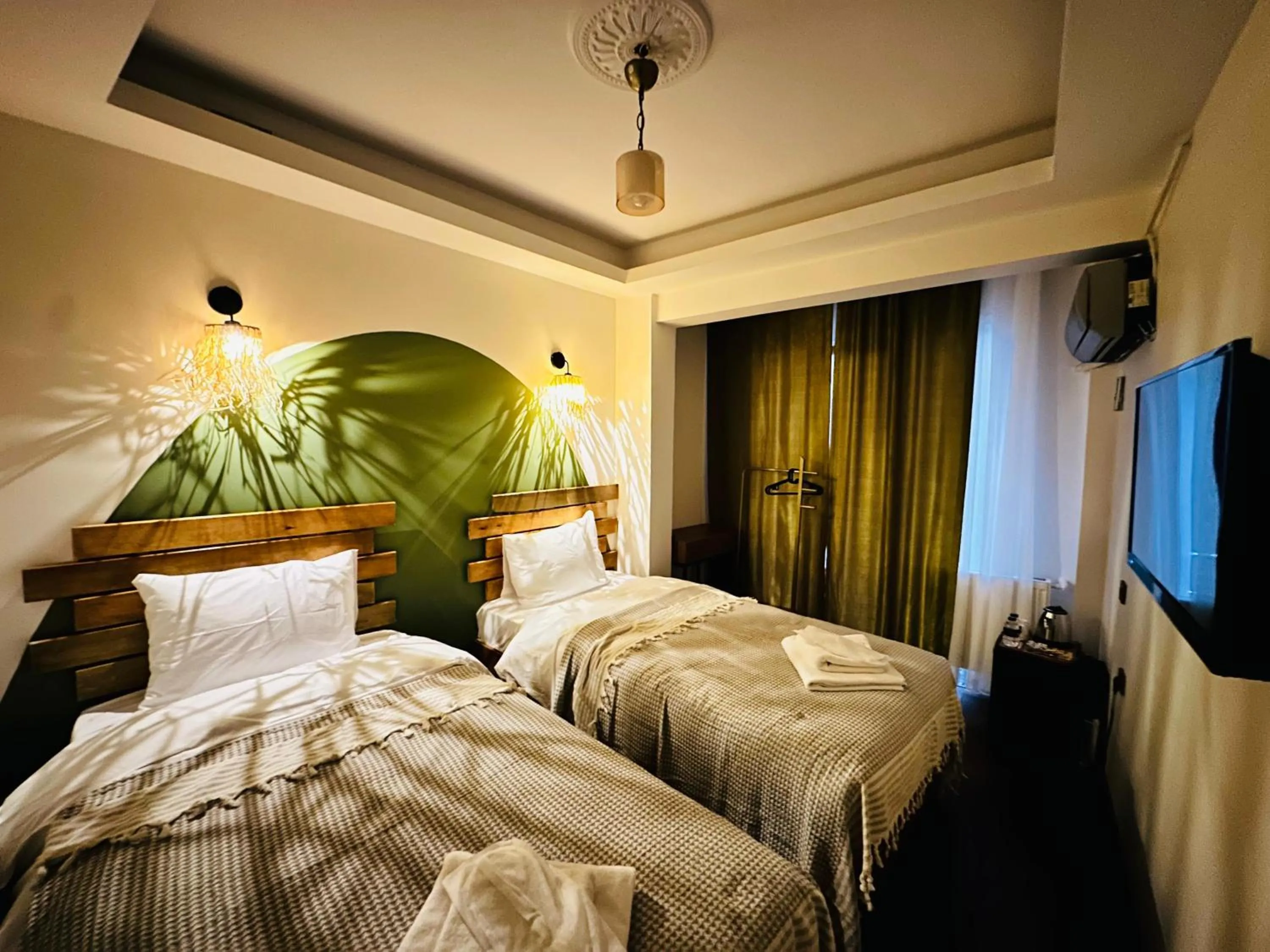 Bed in Malakat Istanbul Hotel & Spa