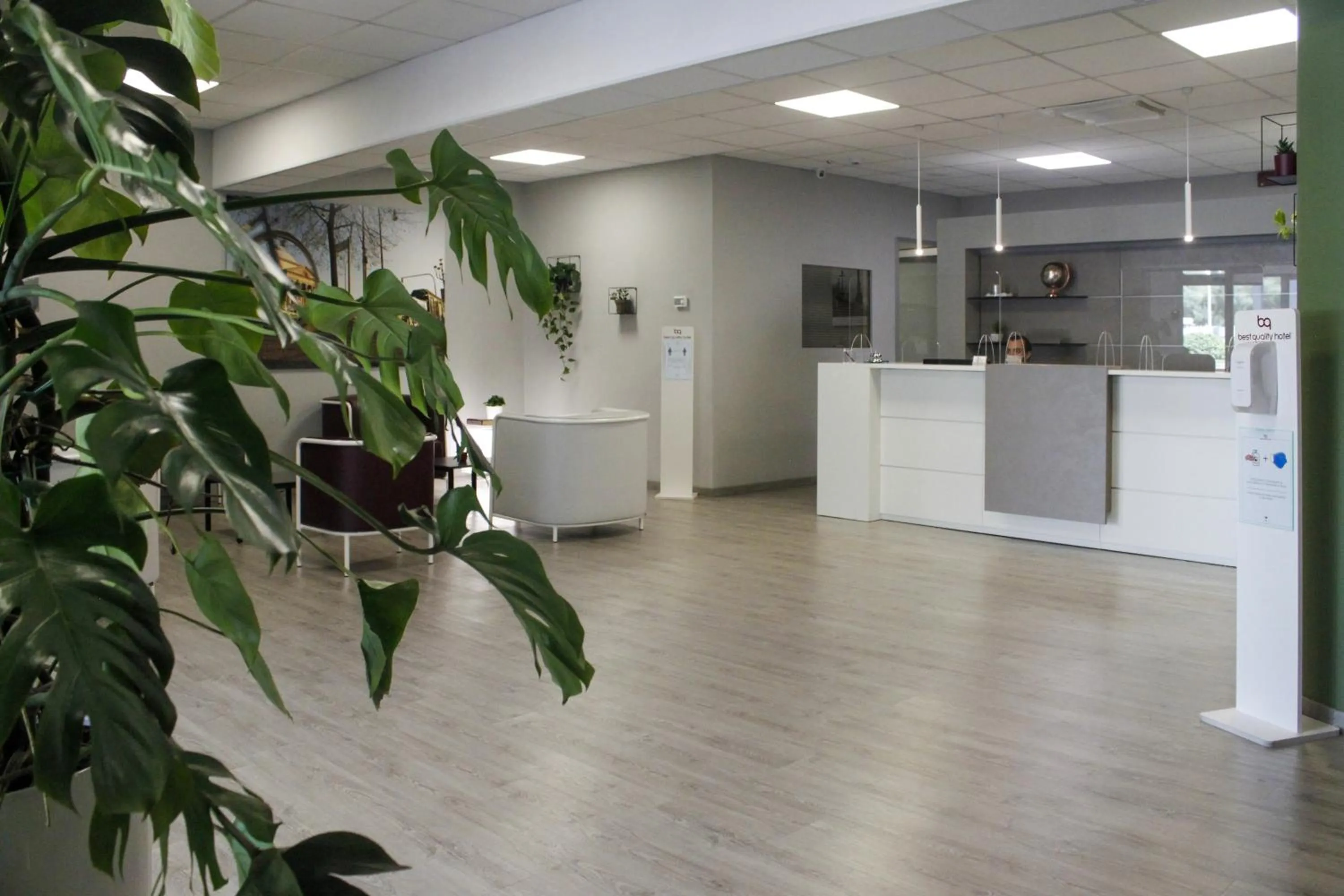 Lobby or reception in Best Quality Hotel Politecnico