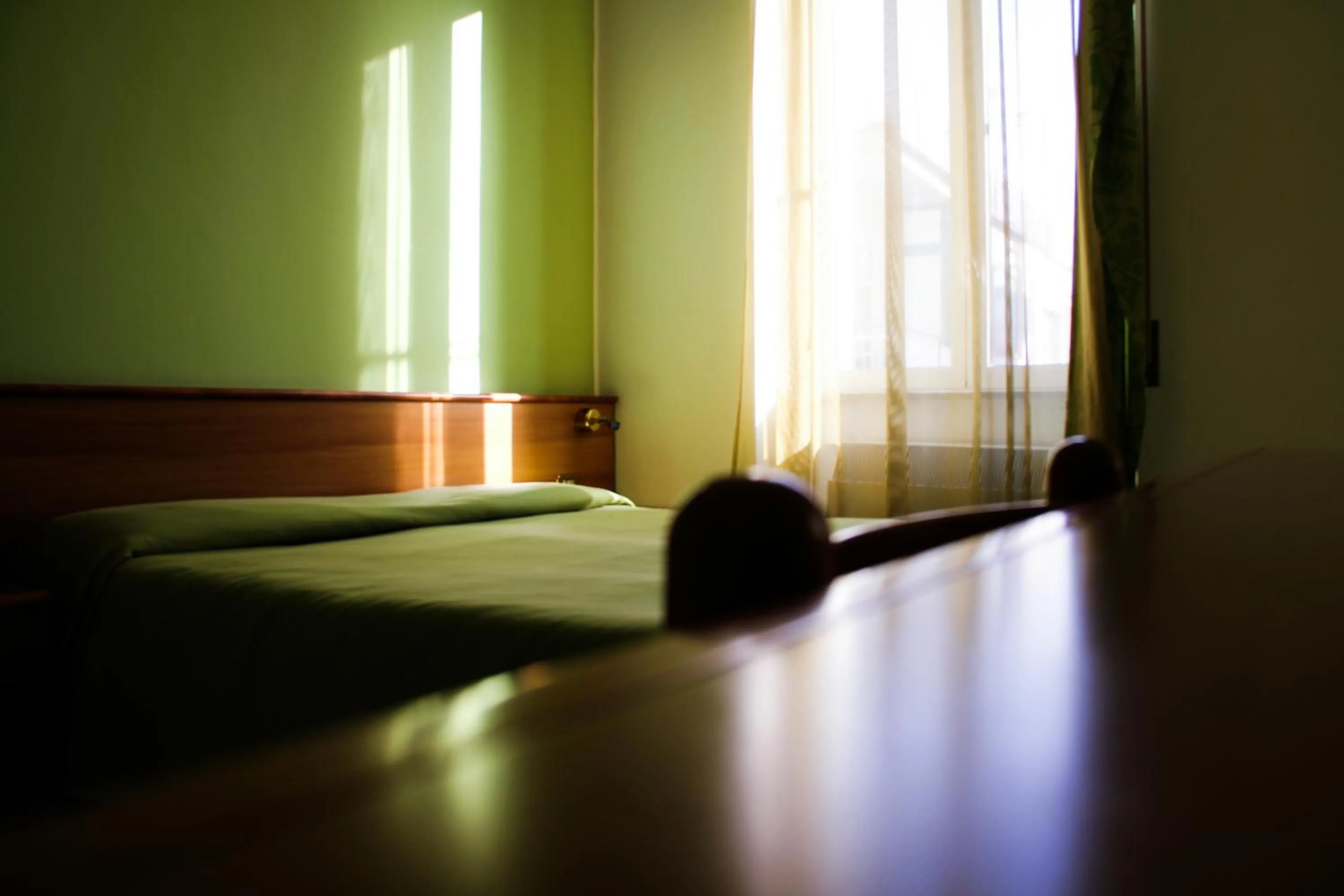 Bed in Hotel Santa Marta