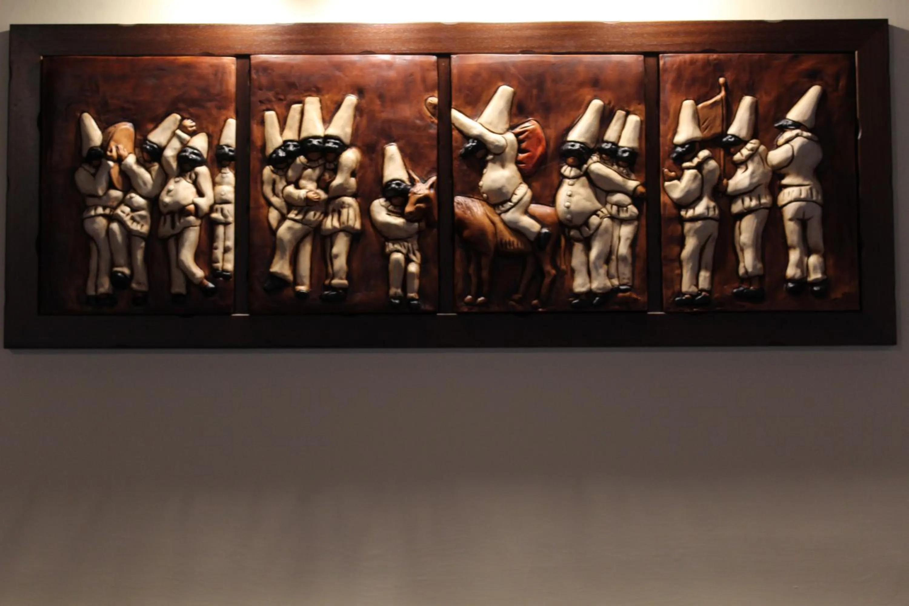 Decorative detail in Hotel Santa Marta