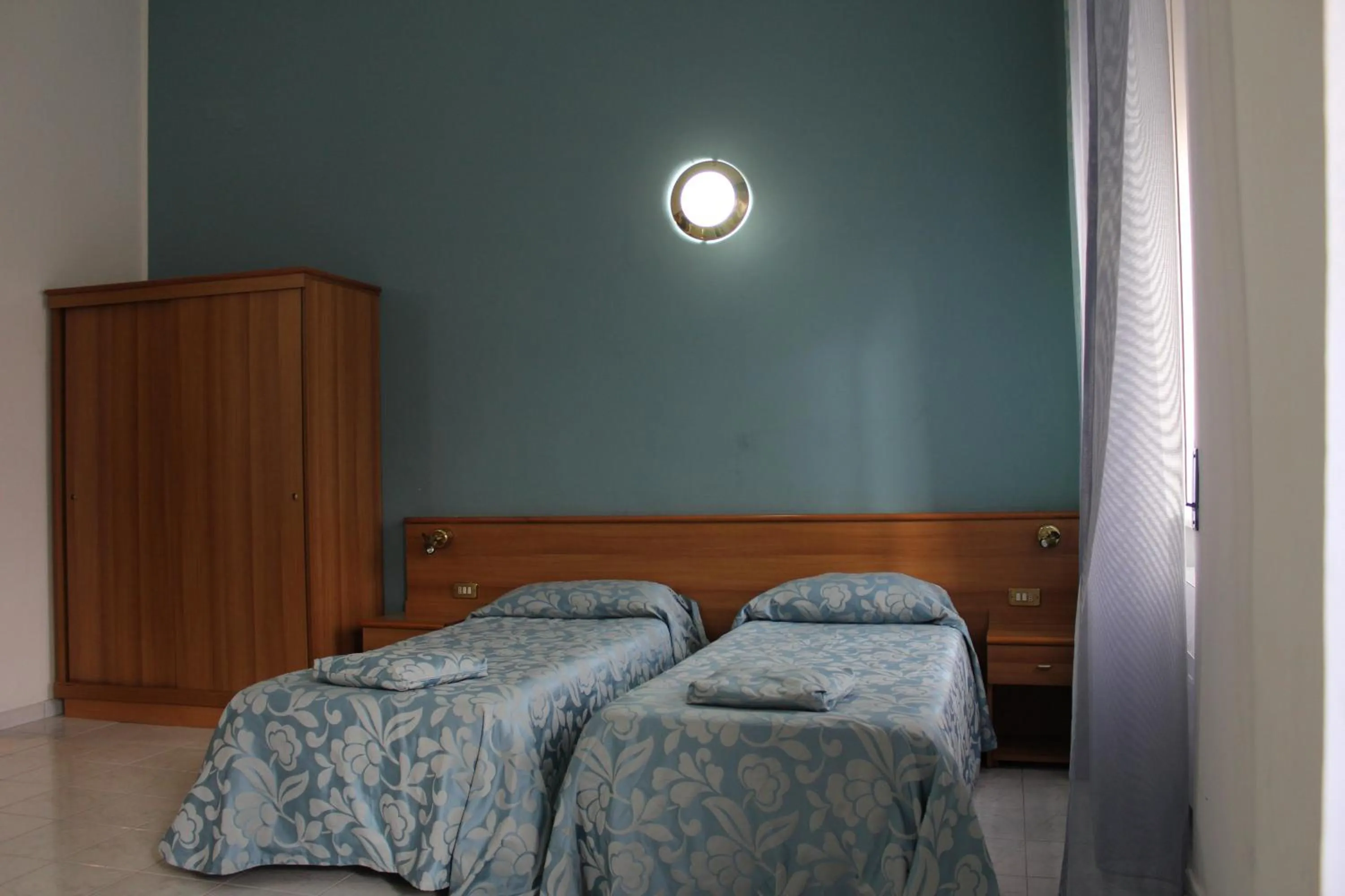 Bed in Hotel Santa Marta