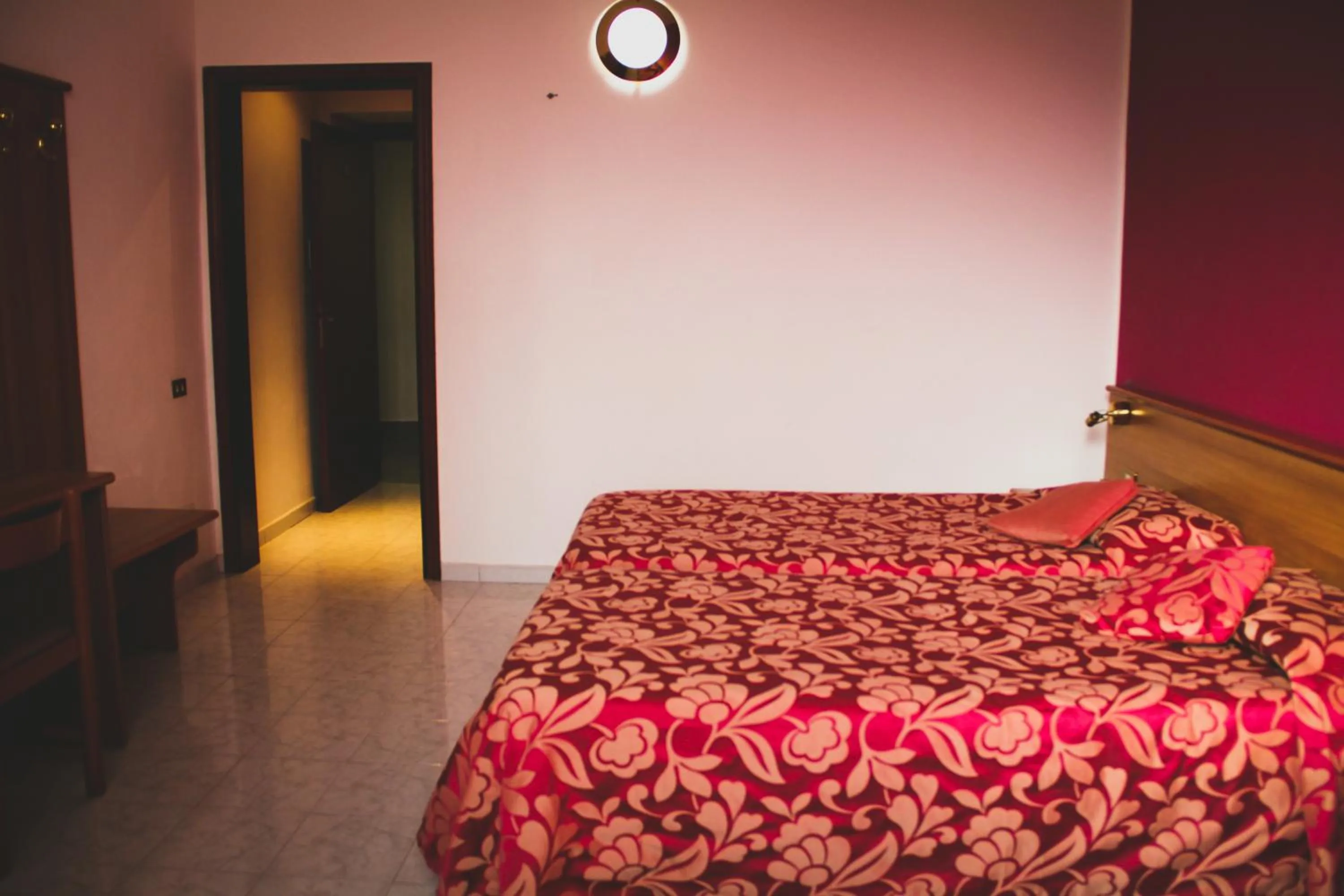 Bed in Hotel Santa Marta