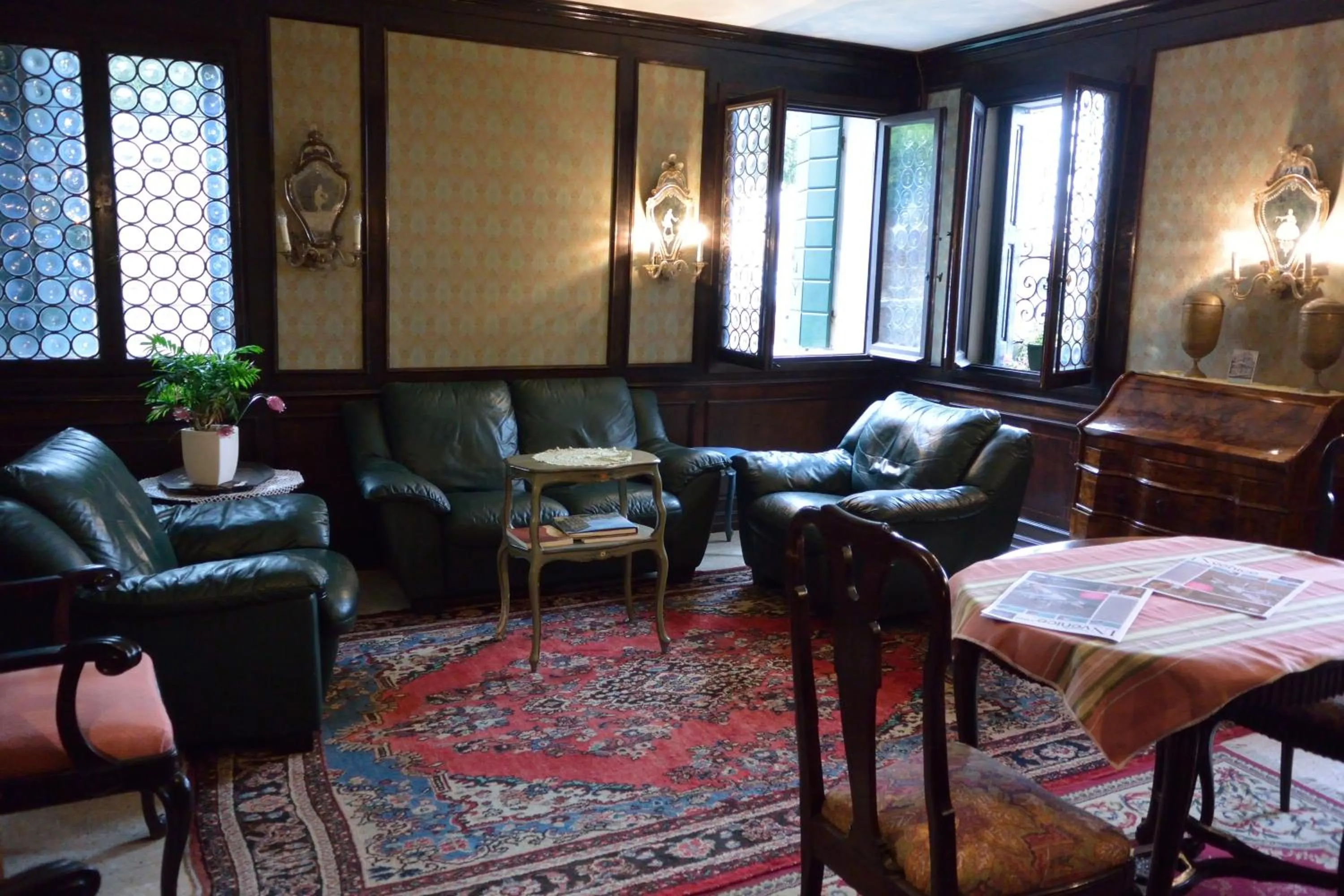 Living room in Pensione Seguso